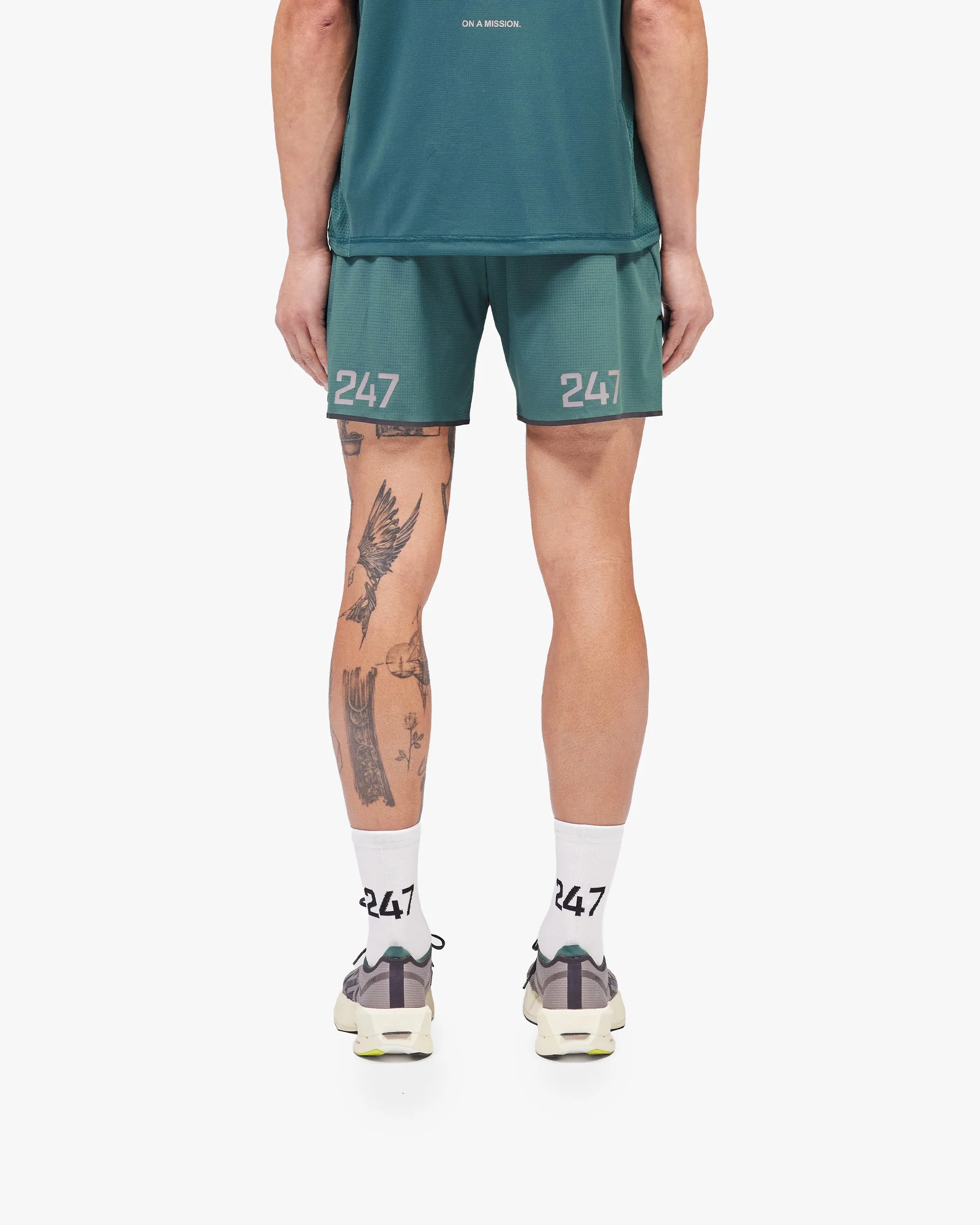247 Aero Shorts - Teal - Image 4