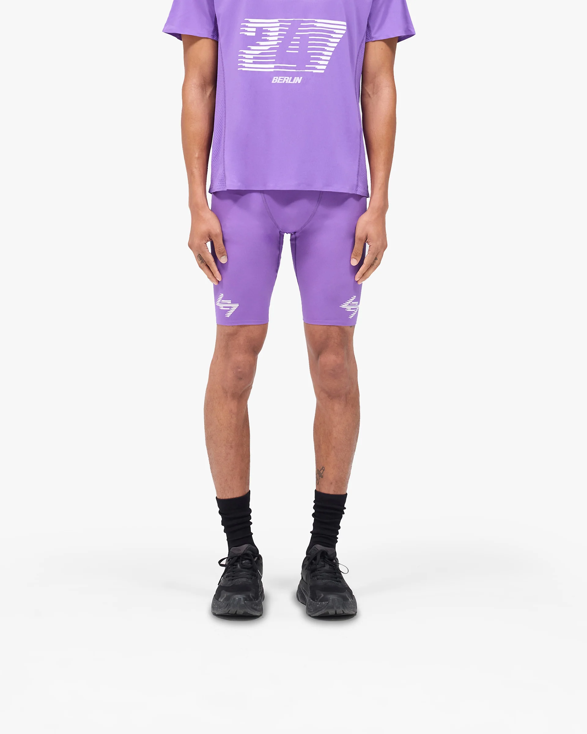 247 Berlin Half Tight - Purple - Image 3