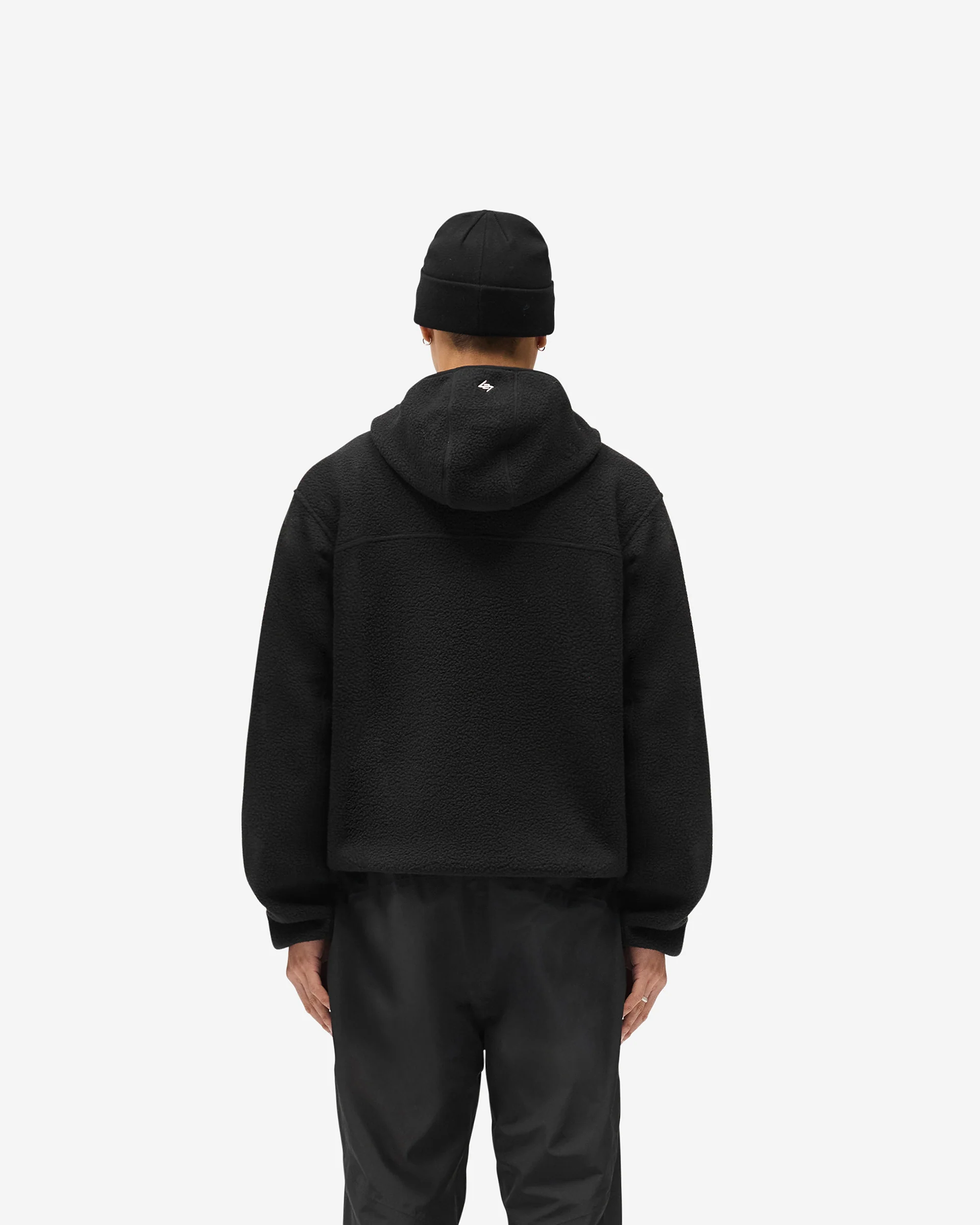 247 Borg Fleece - Black - Image 4