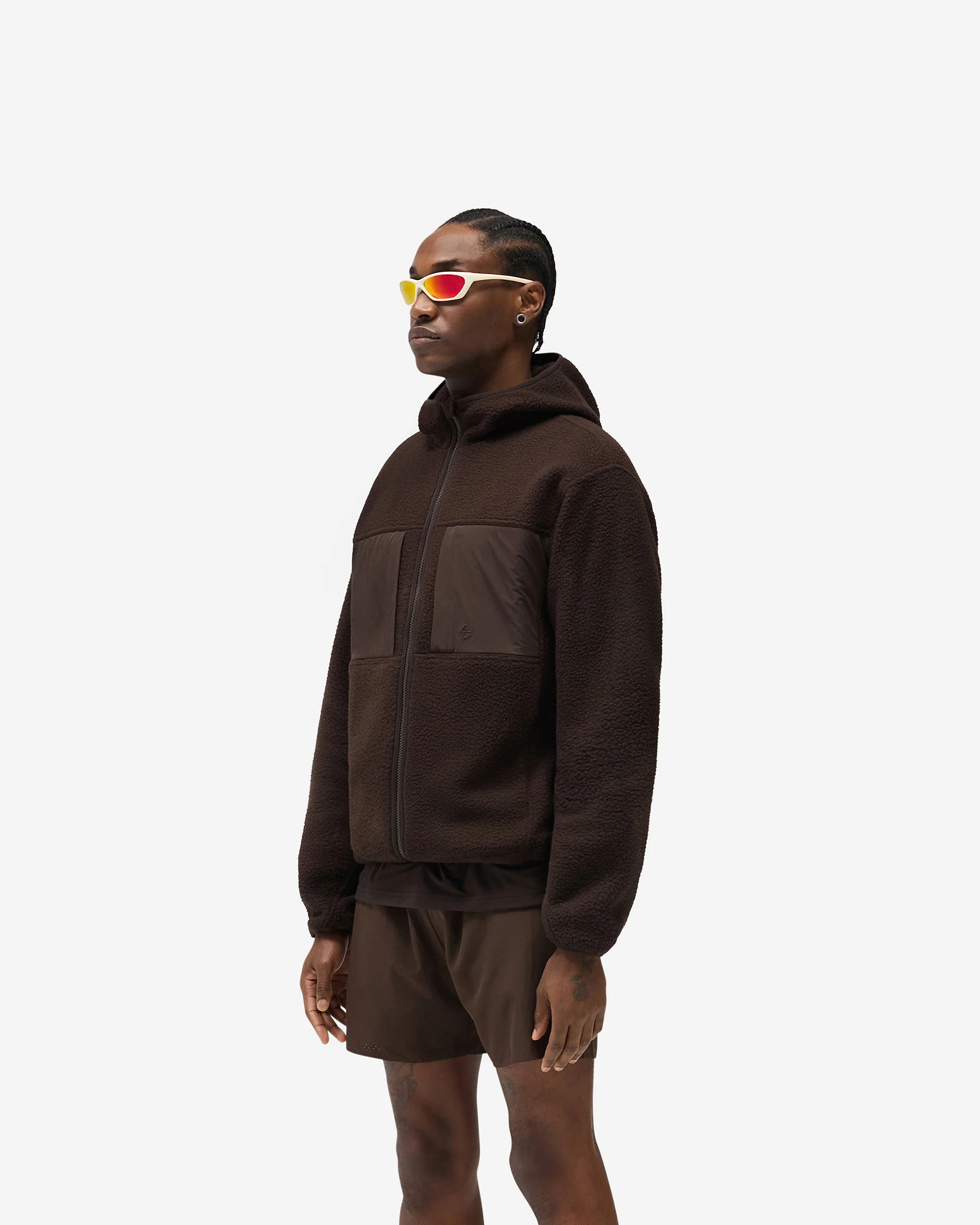 247 Borg Fleece - Chocolate - Image 2