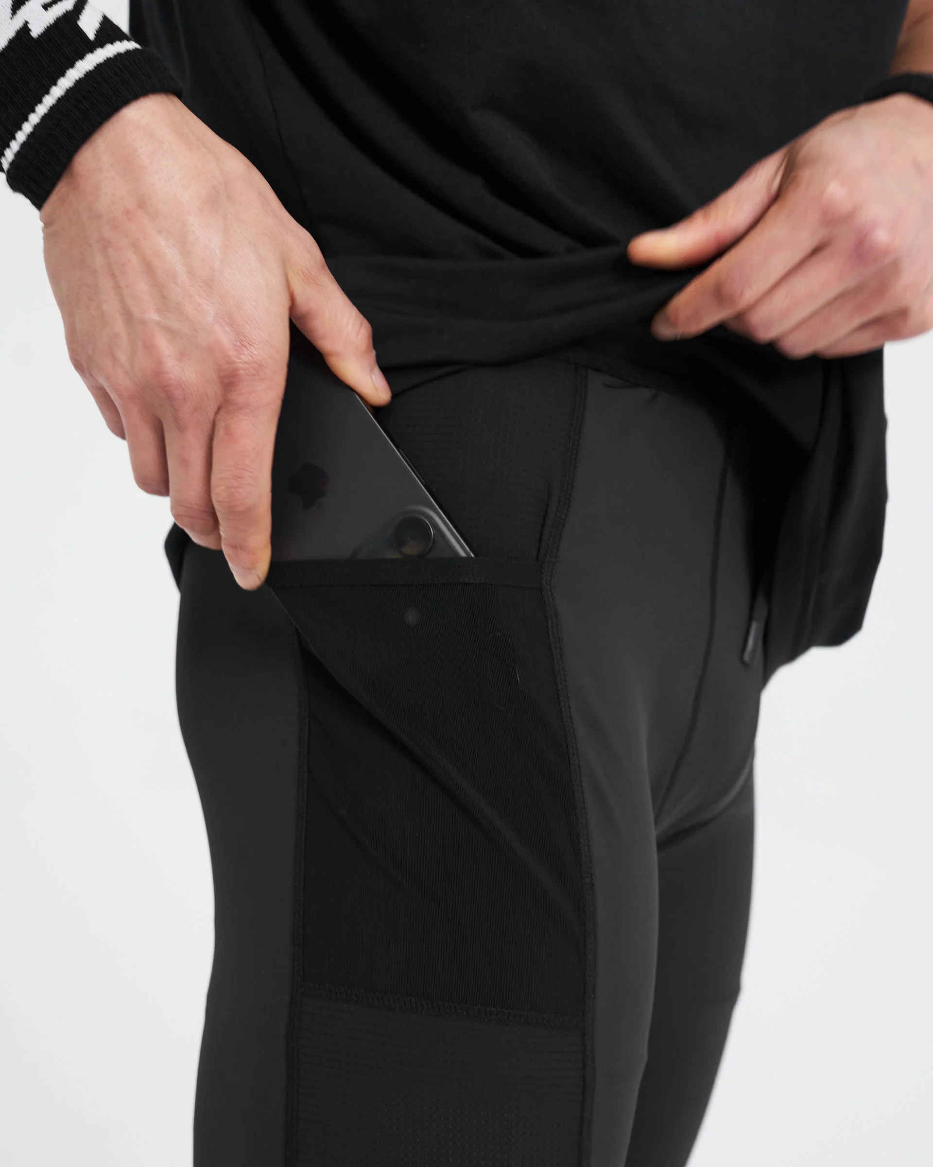 247 Cargo Half Tight - Jet Black - Image 5