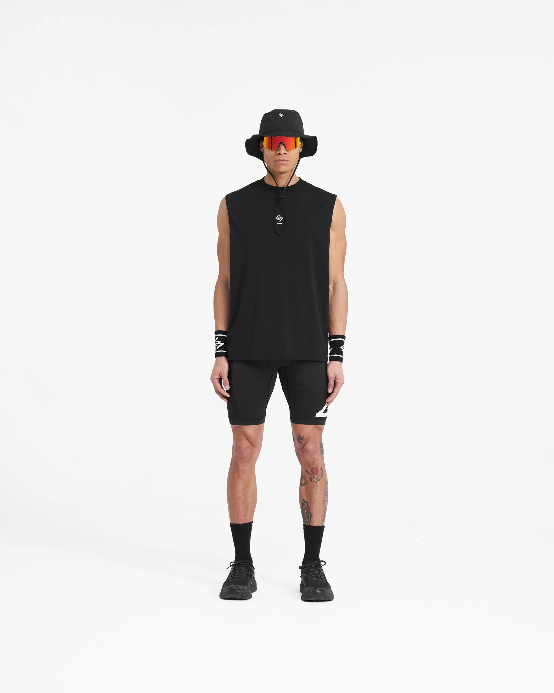 247 Cargo Half Tight - Jet Black - Image 7