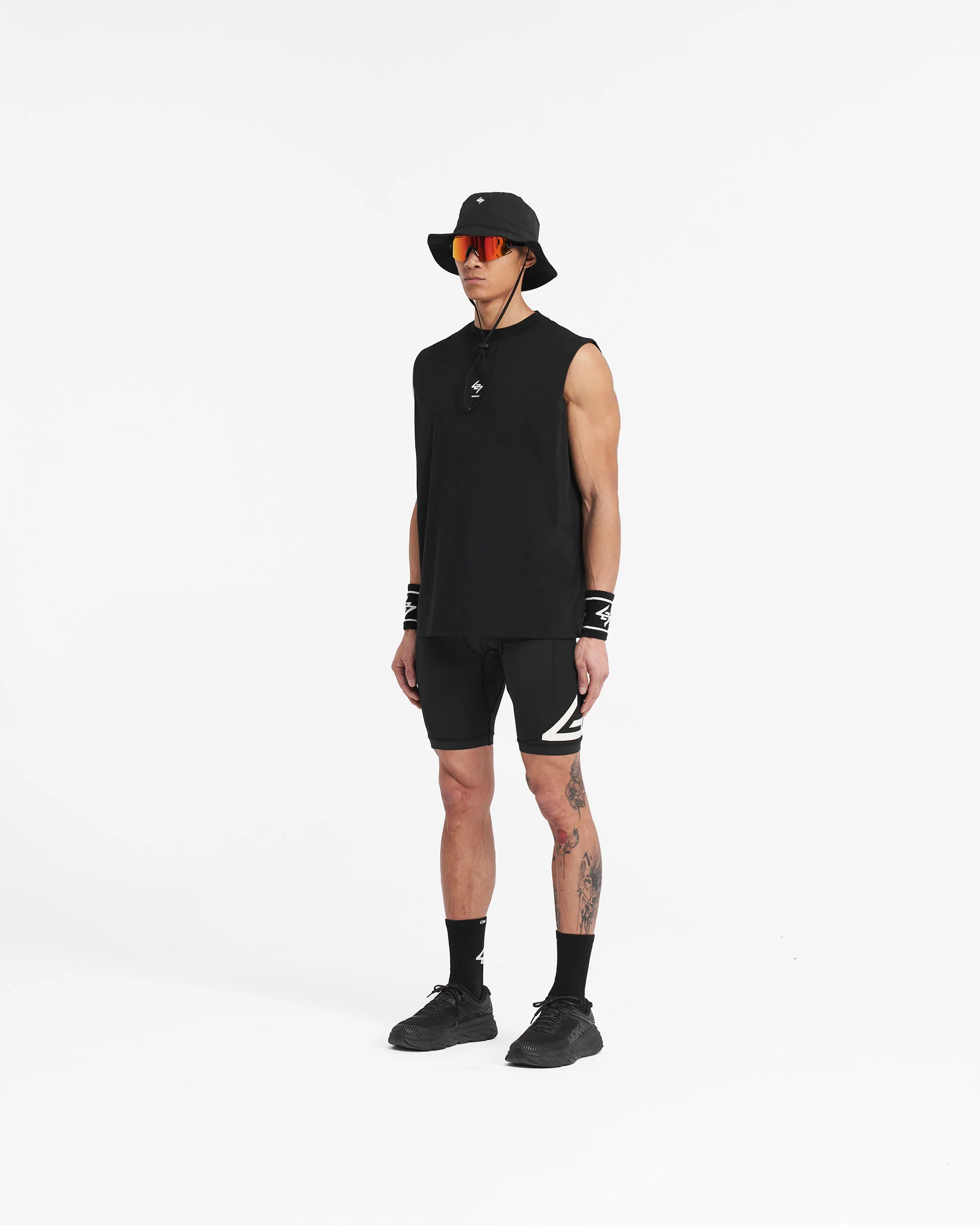 247 Cargo Half Tight - Jet Black - Image 8