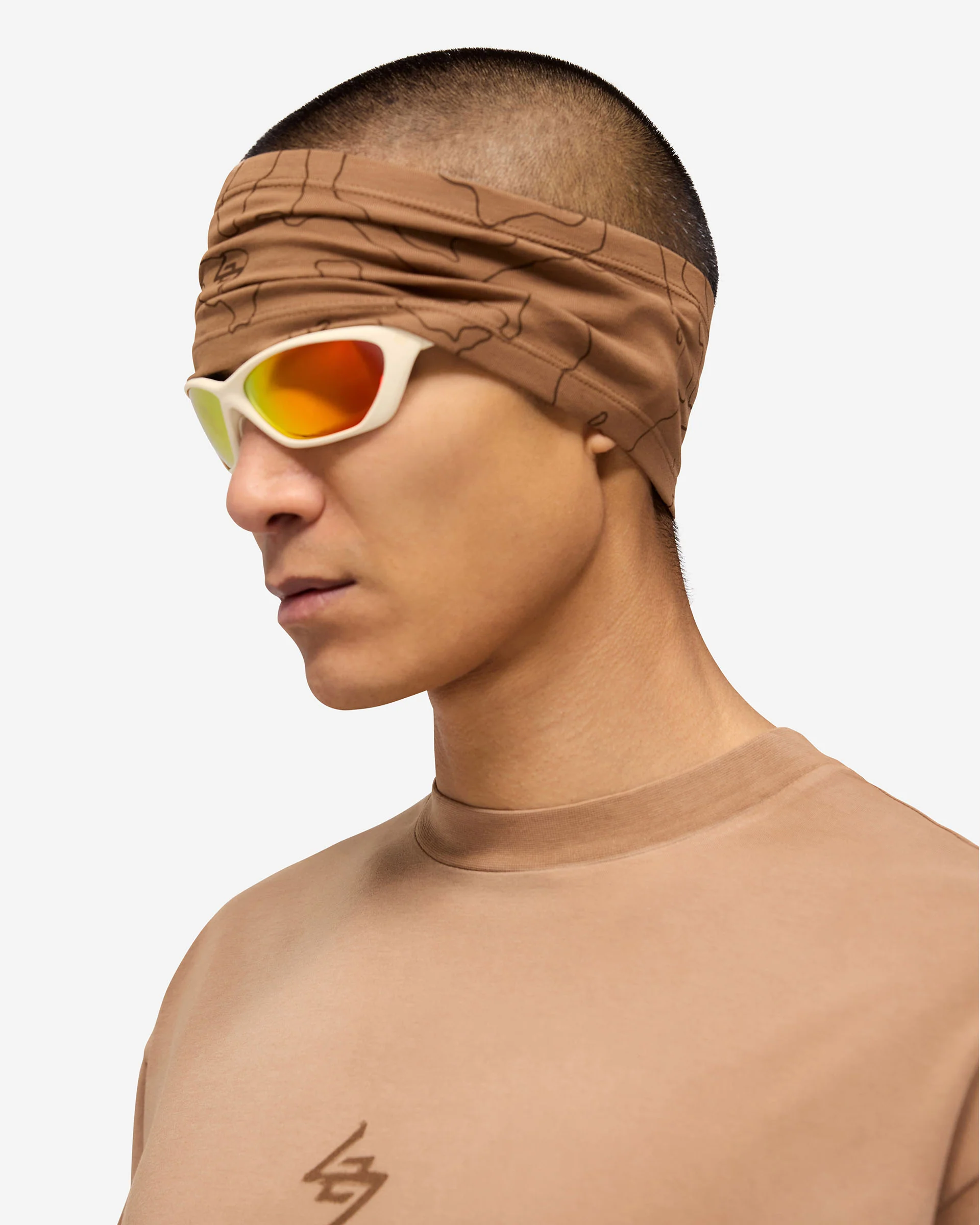 247 Contour Headband - Rust - Image 3