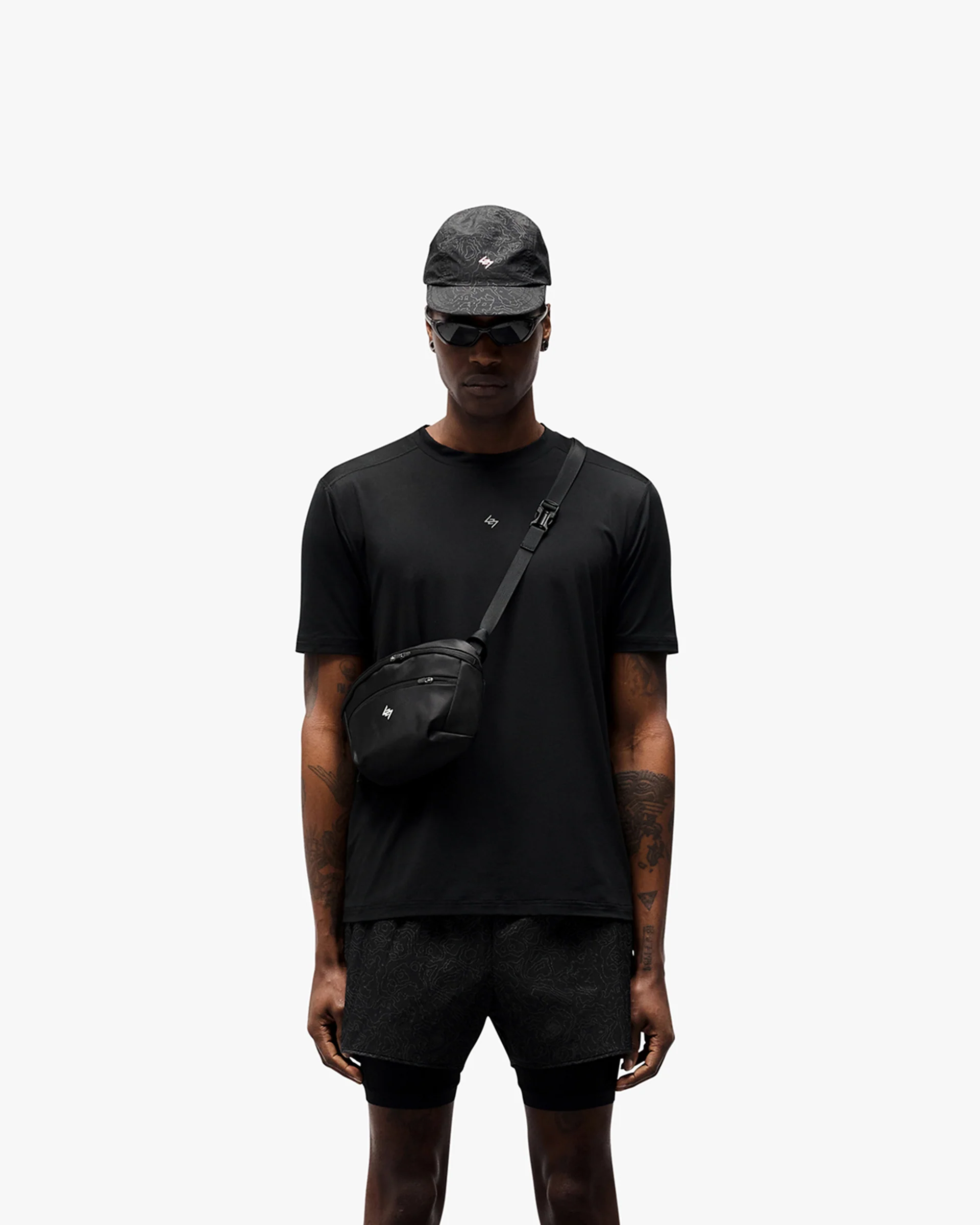 247 Contour Run T-Shirt - Black - Image 3