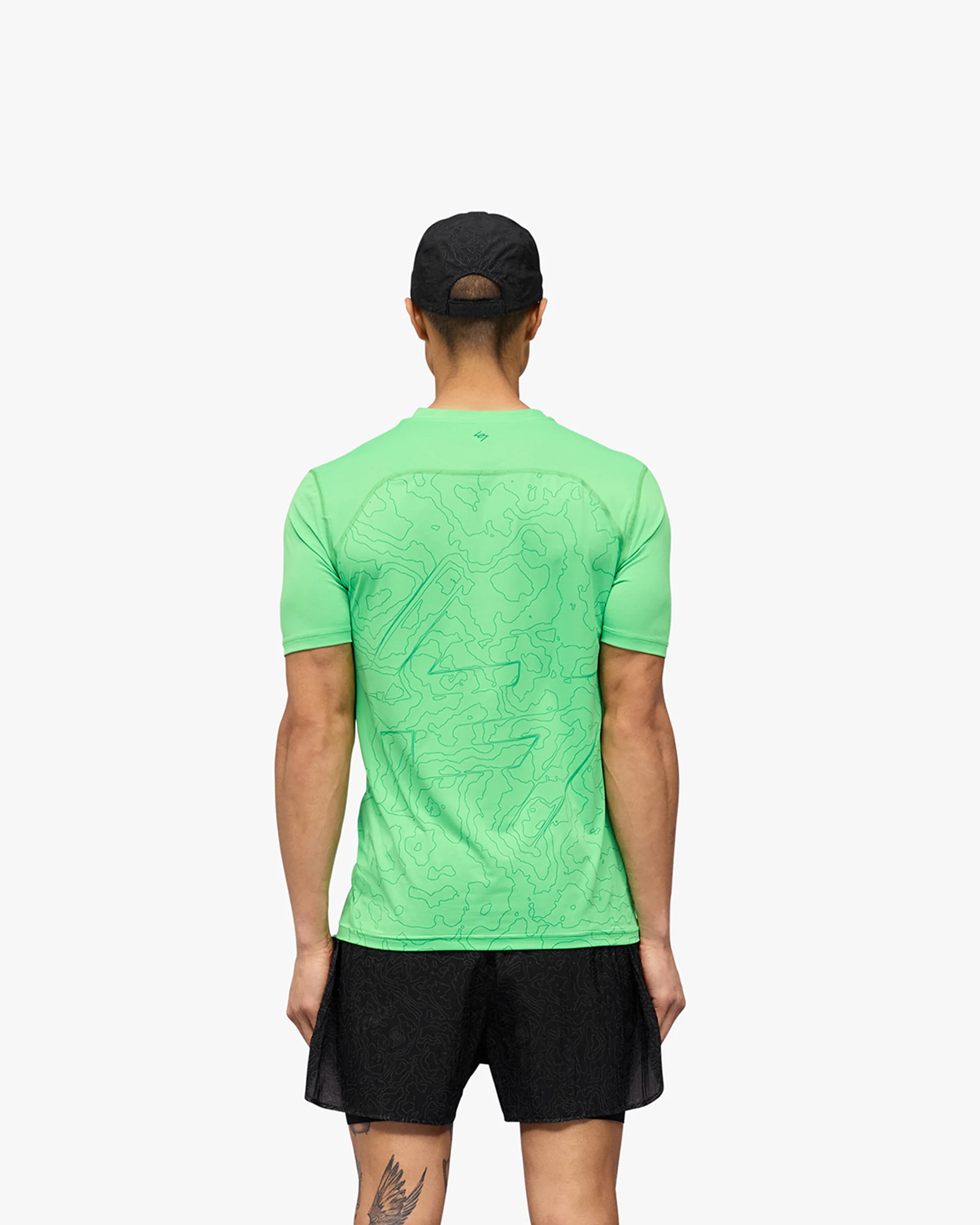 247 Contour Run T-Shirt - Speed Green - Image 4