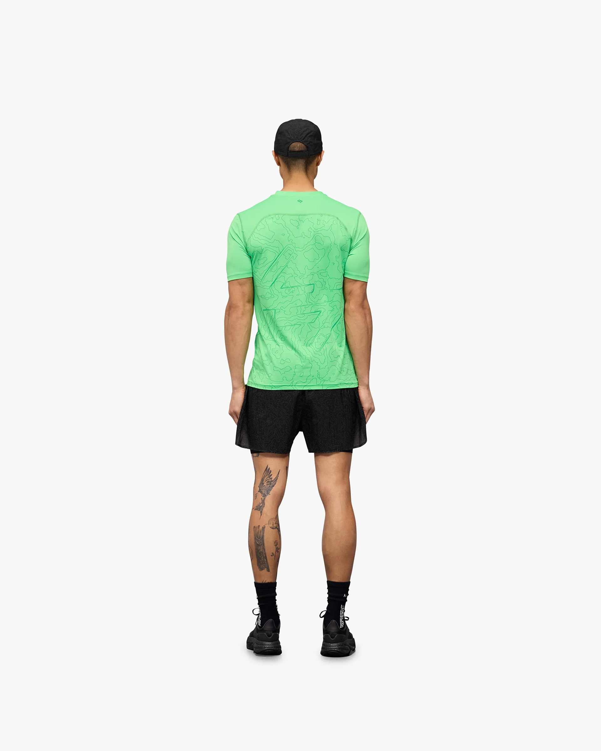247 Contour Run T-Shirt - Speed Green - Image 7