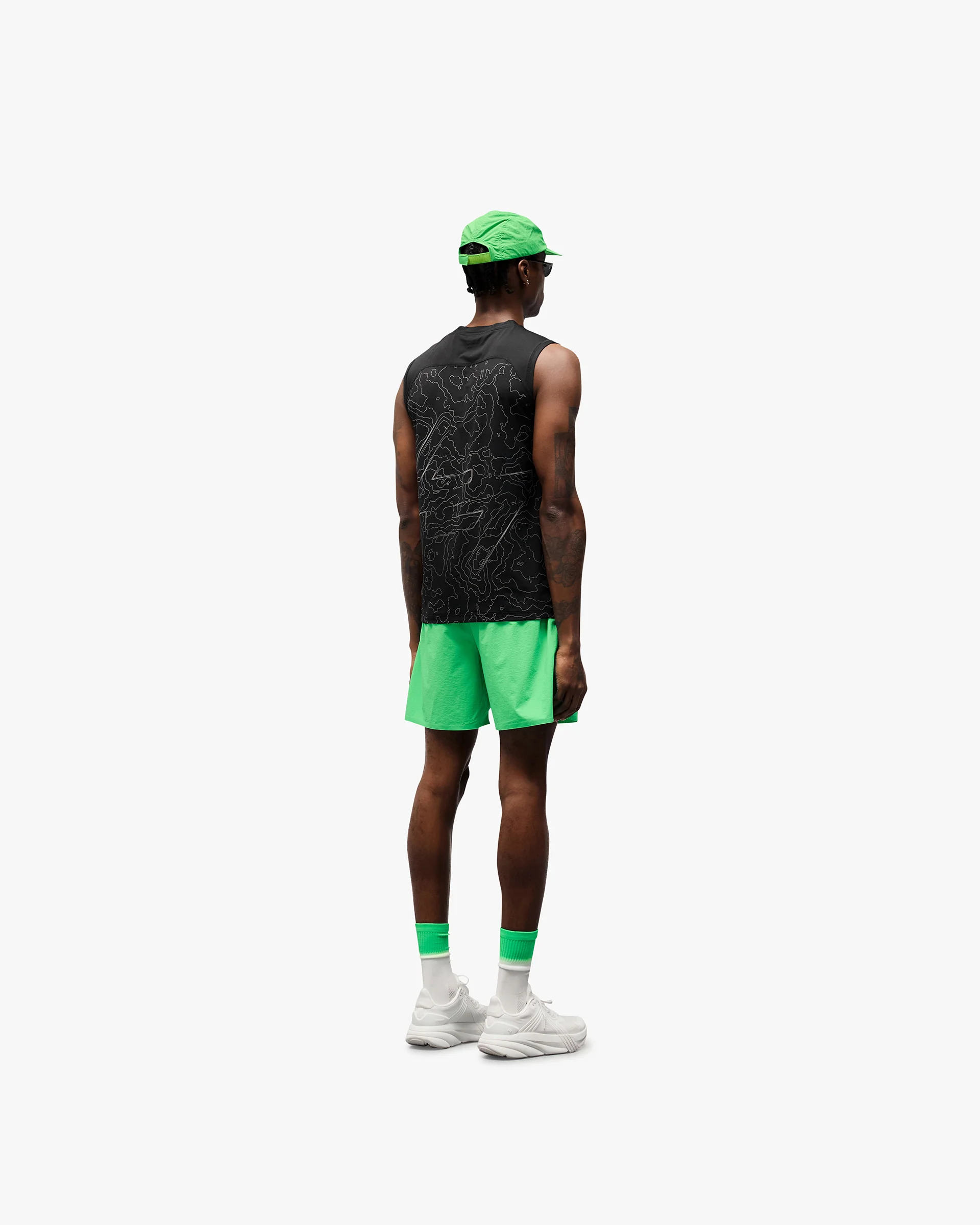 247 Contour Run Tank - Black - Image 7