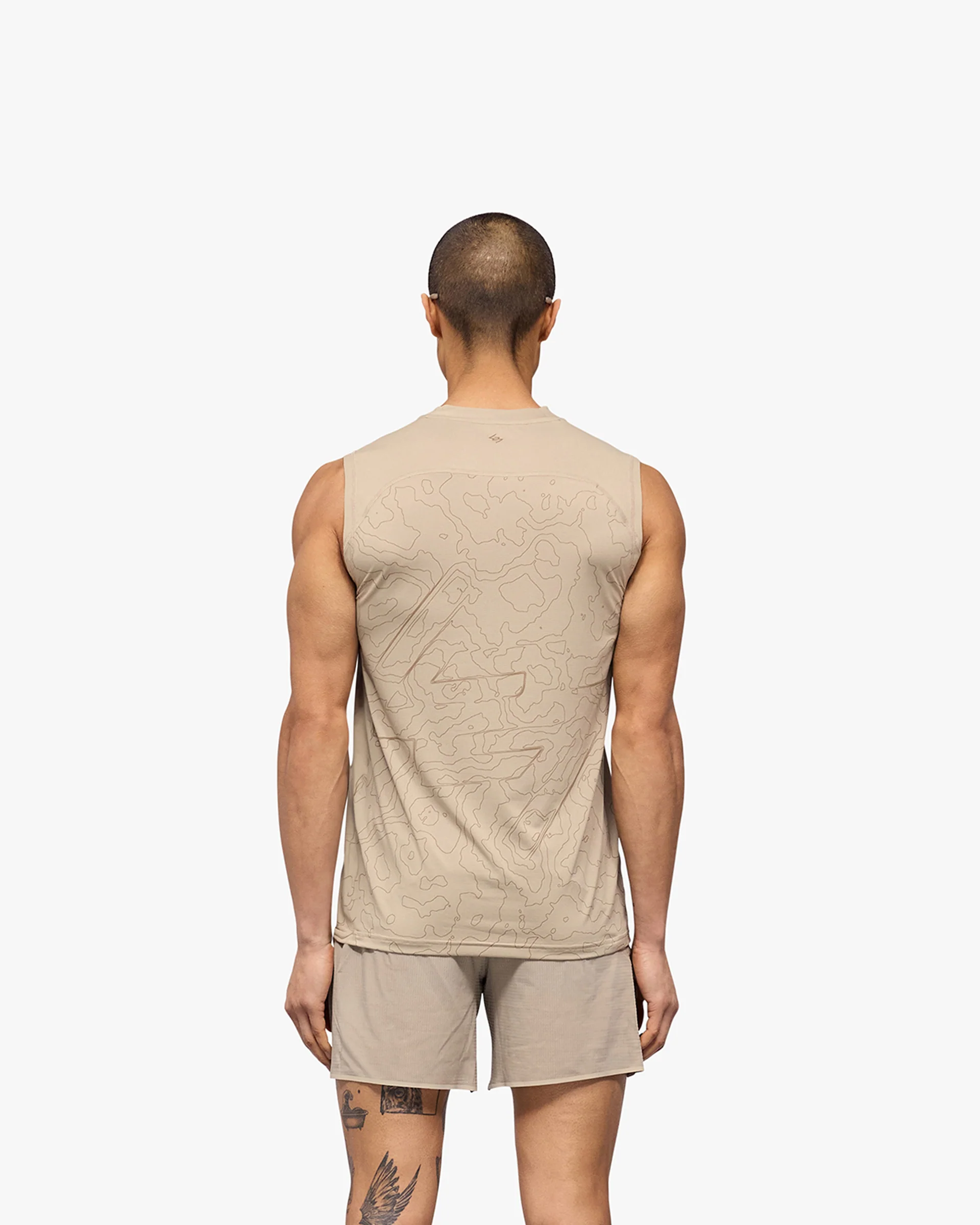 247 Contour Run Tank - Pebble - Image 4