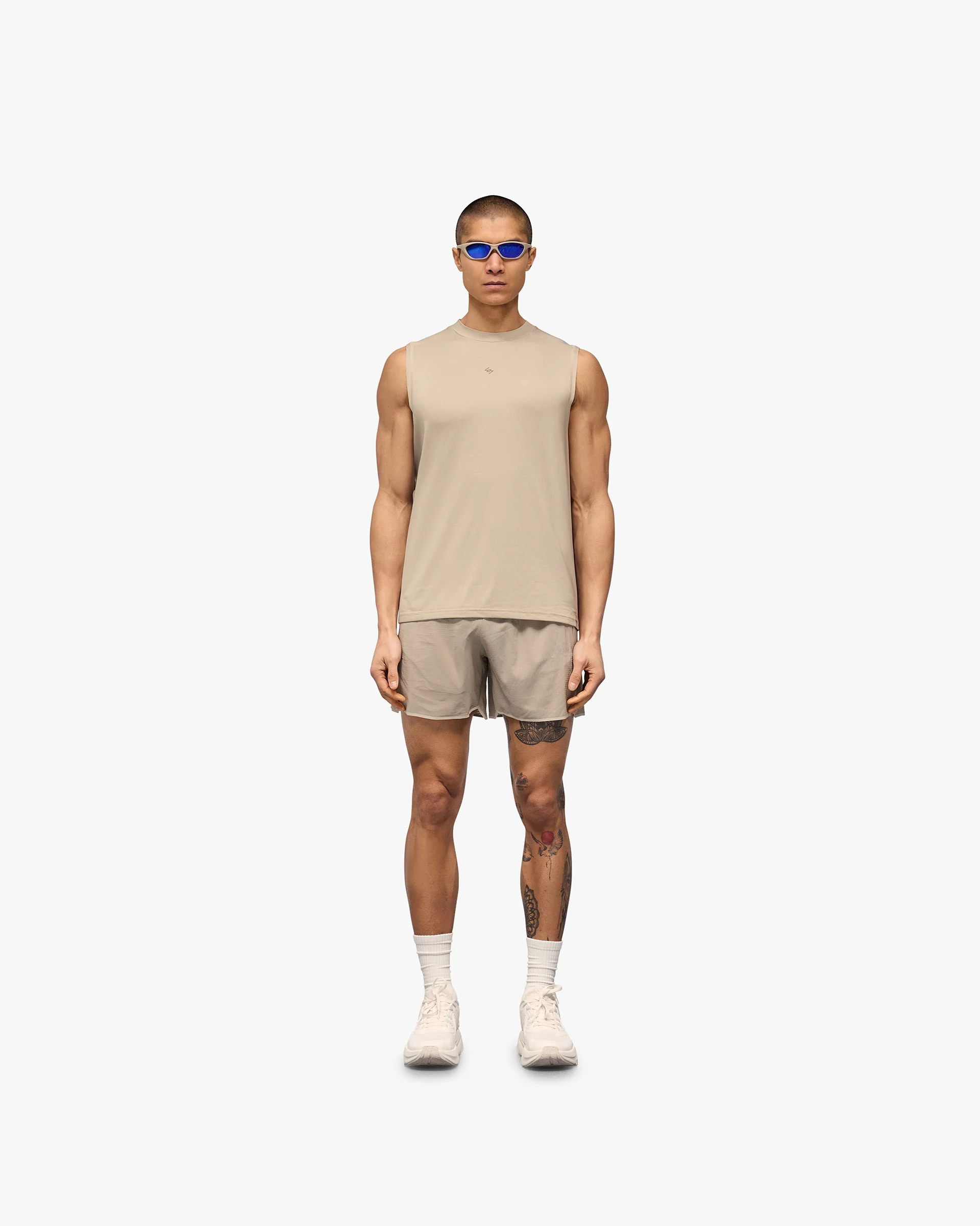 247 Contour Run Tank - Pebble - Image 7