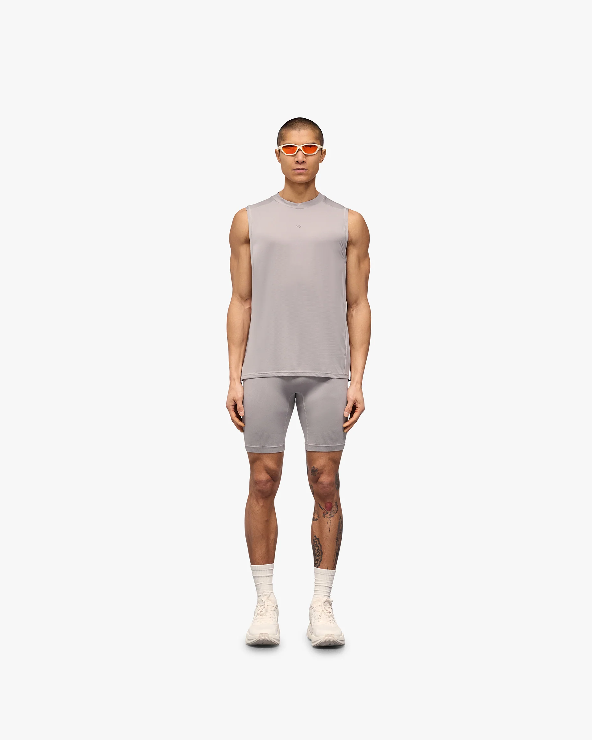 247 Contour Run Tank - Titanium - Image 6