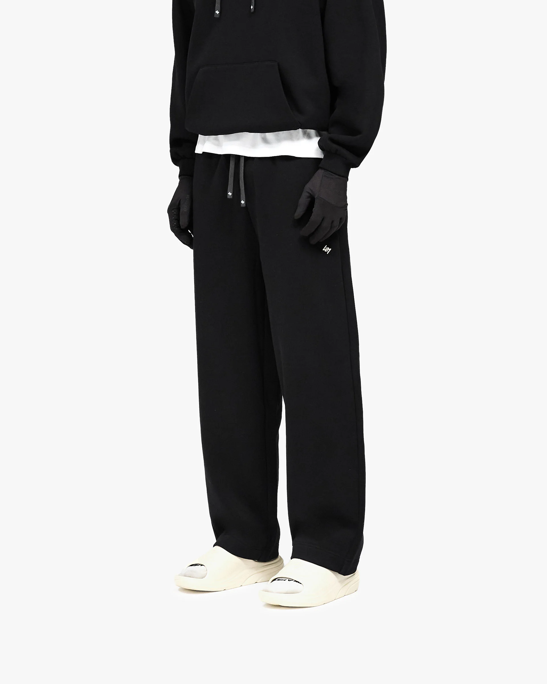 247 DNA Almond Leg Sweatpant - Jet Black - Image 2
