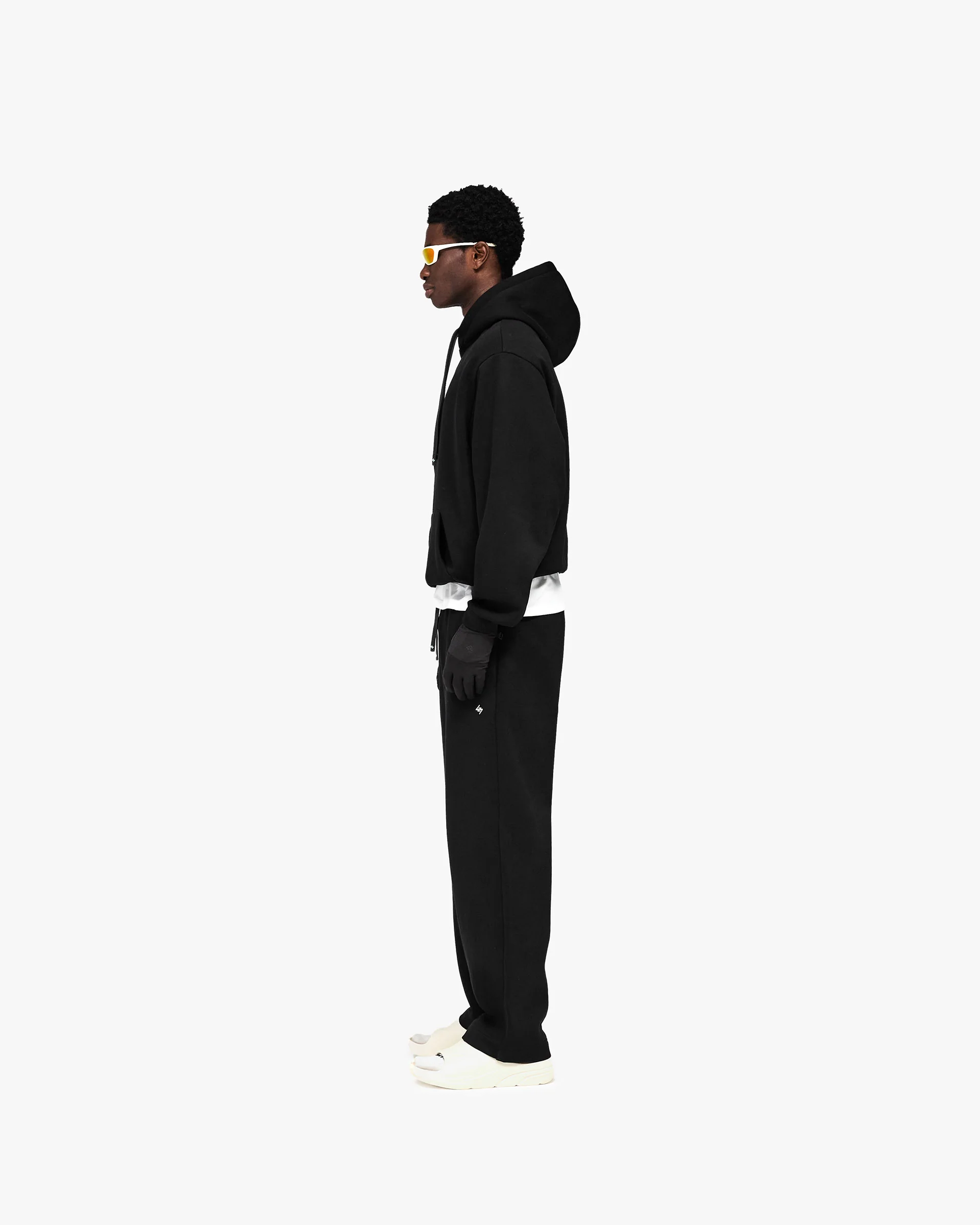 247 DNA Almond Leg Sweatpant - Jet Black - Image 8