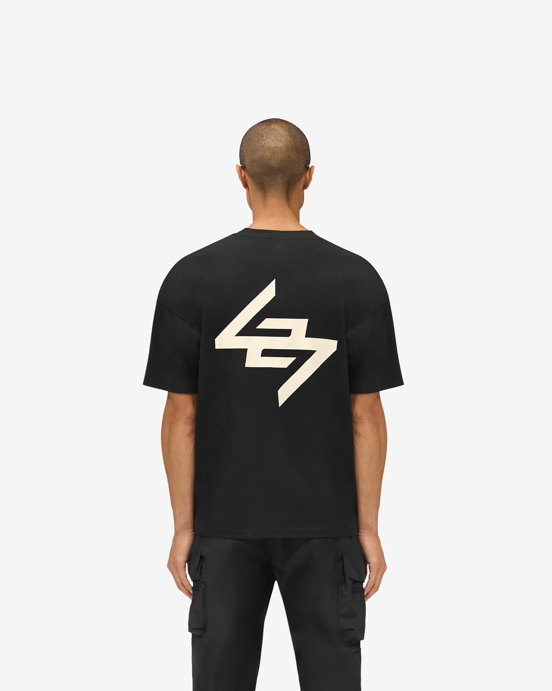 247 DNA Graphic T-Shirt - Jet Black - Image 4