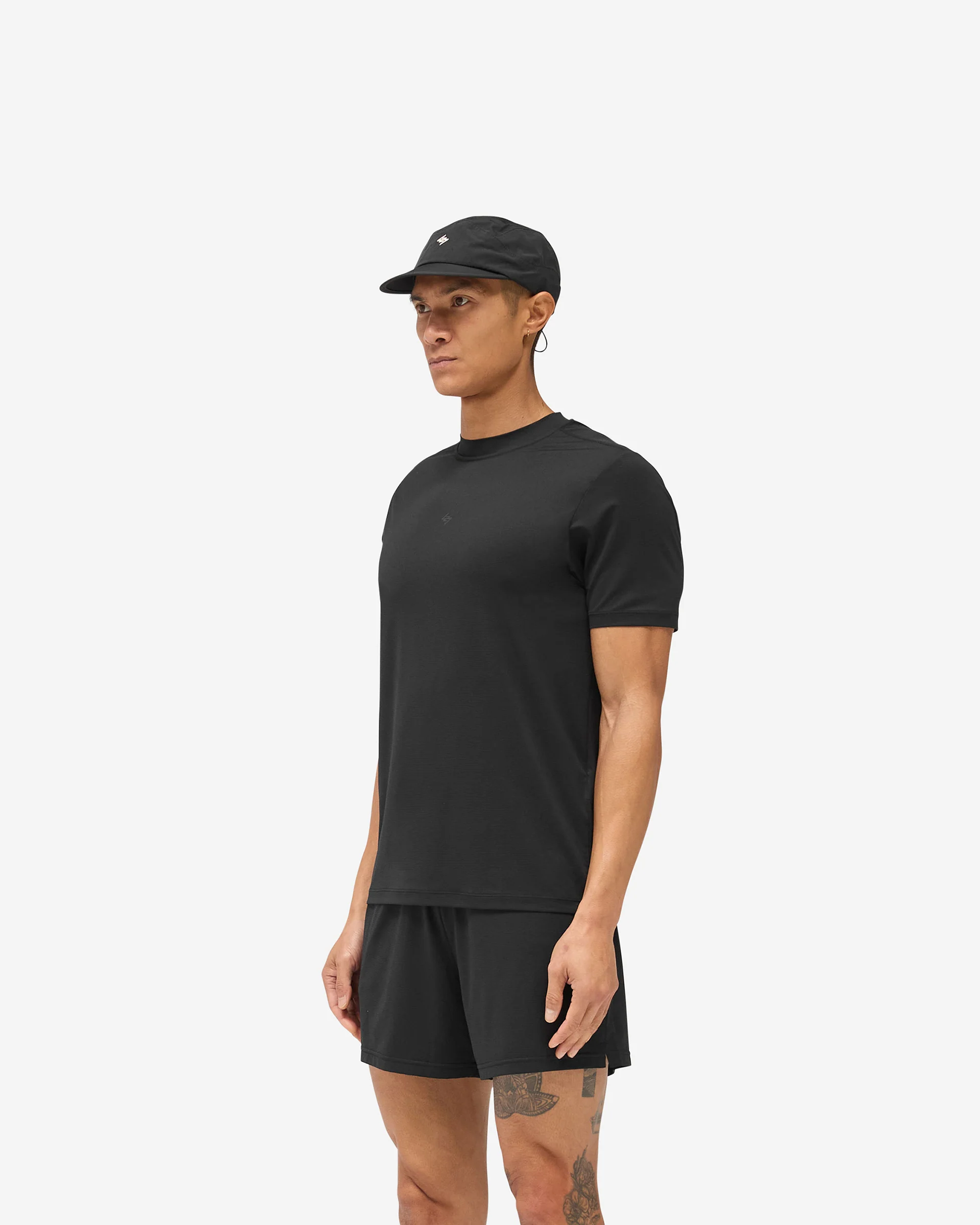 247 DNA Mesh T-Shirt - Jet Black - Image 2
