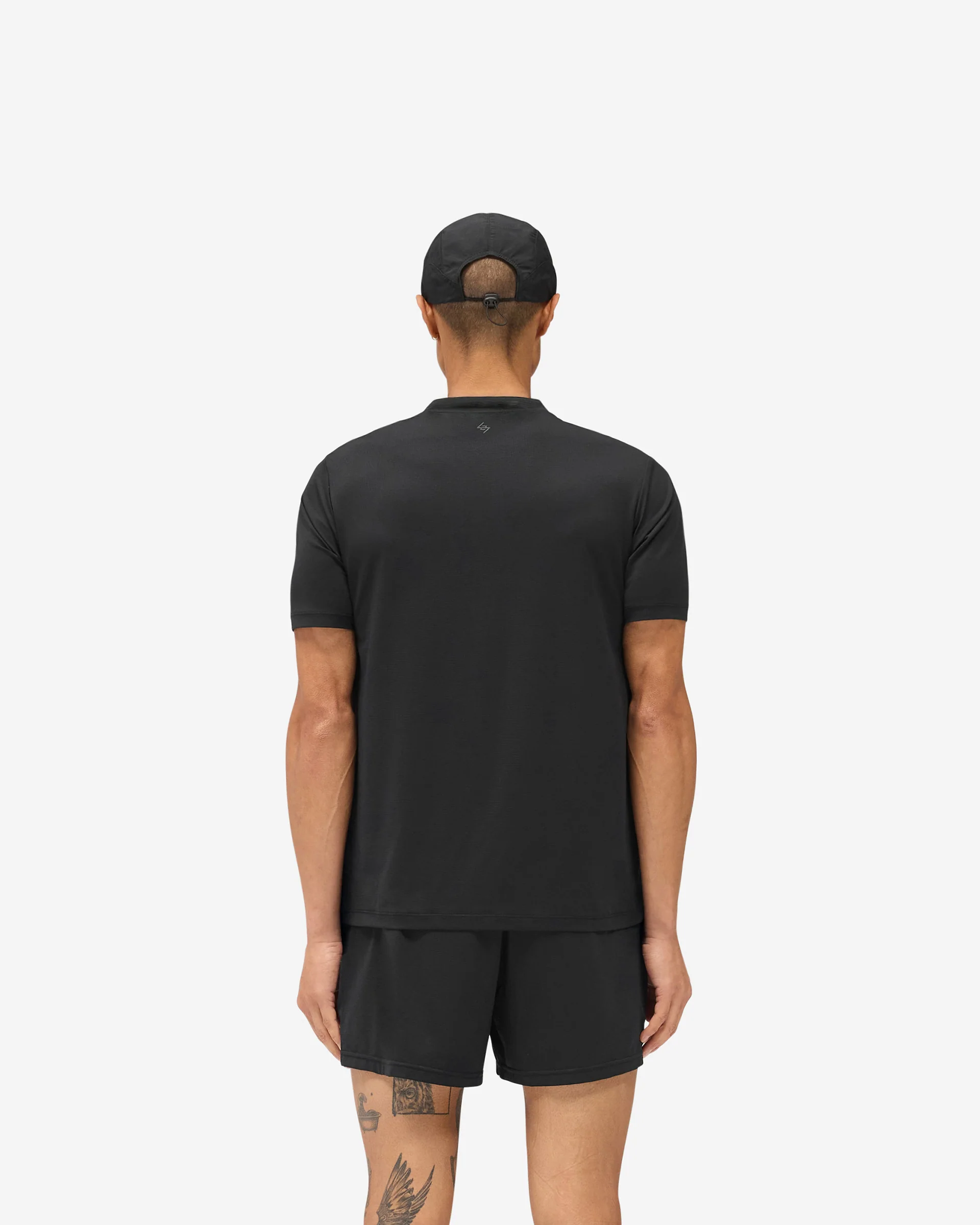 247 DNA Mesh T-Shirt - Jet Black - Image 4