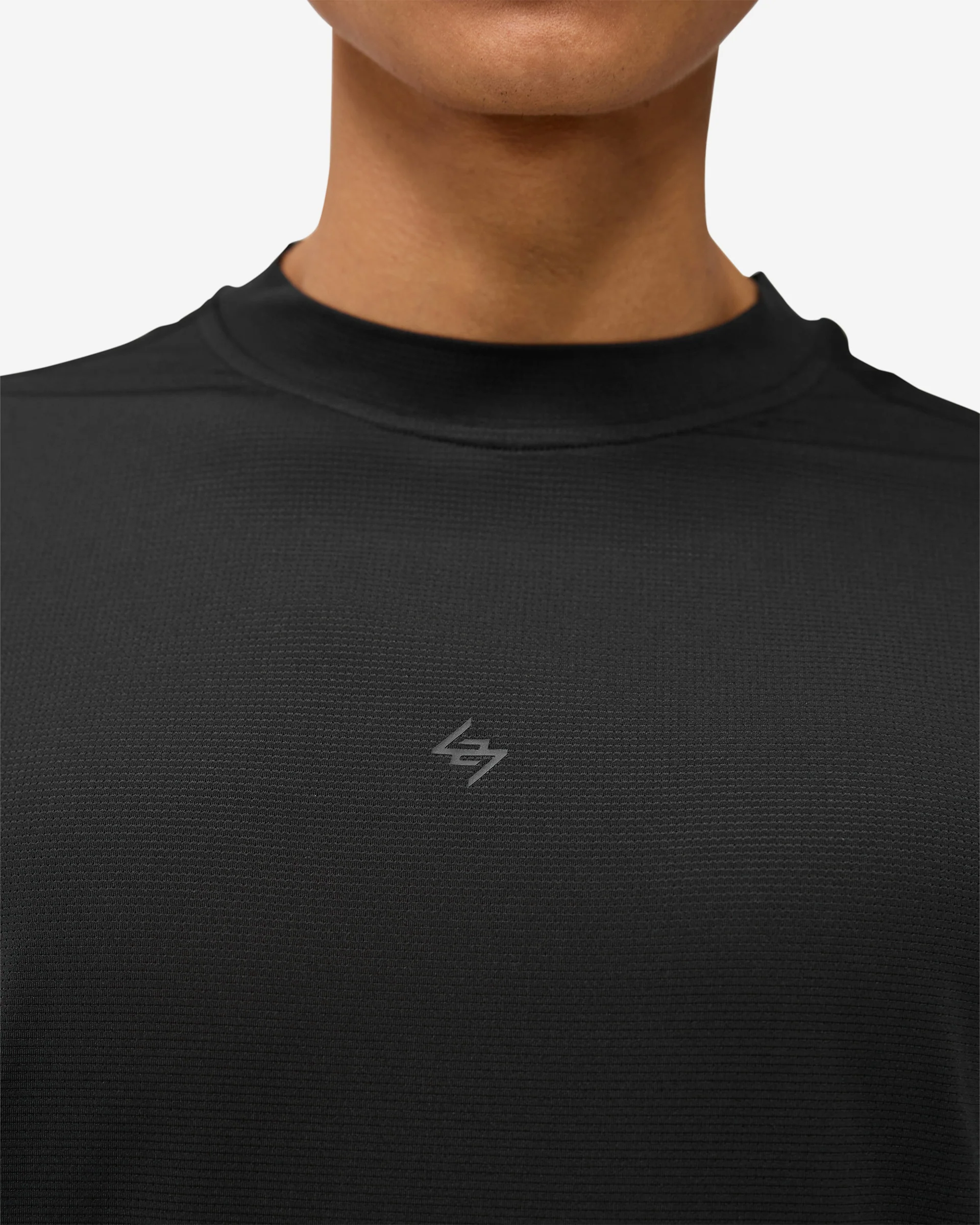247 DNA Mesh T-Shirt - Jet Black - Image 5