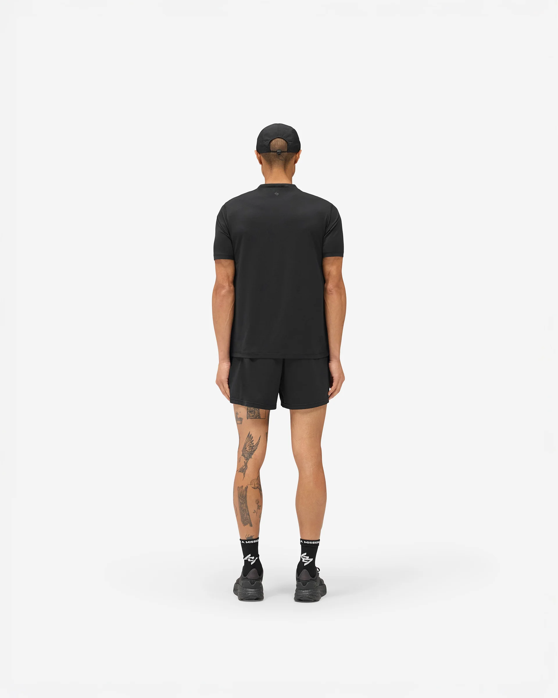 247 DNA Mesh T-Shirt - Jet Black - Image 9