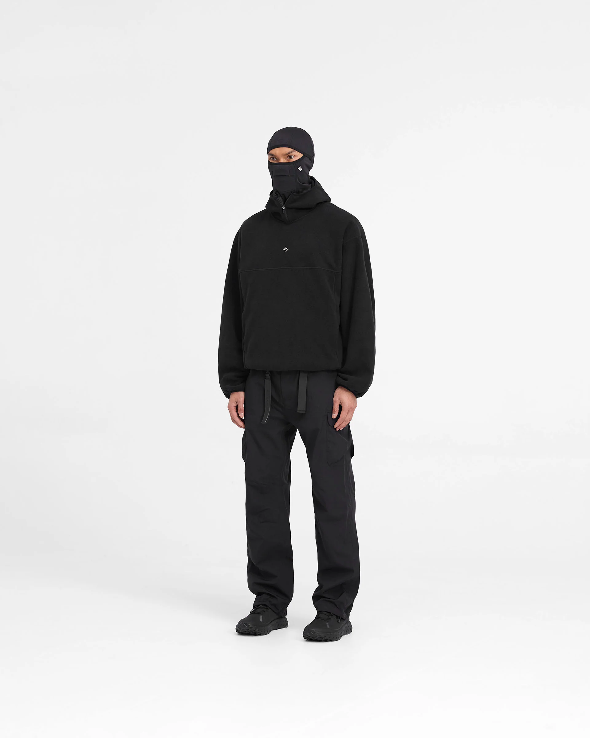 247 Fleece Hoodie - Black - Image 7