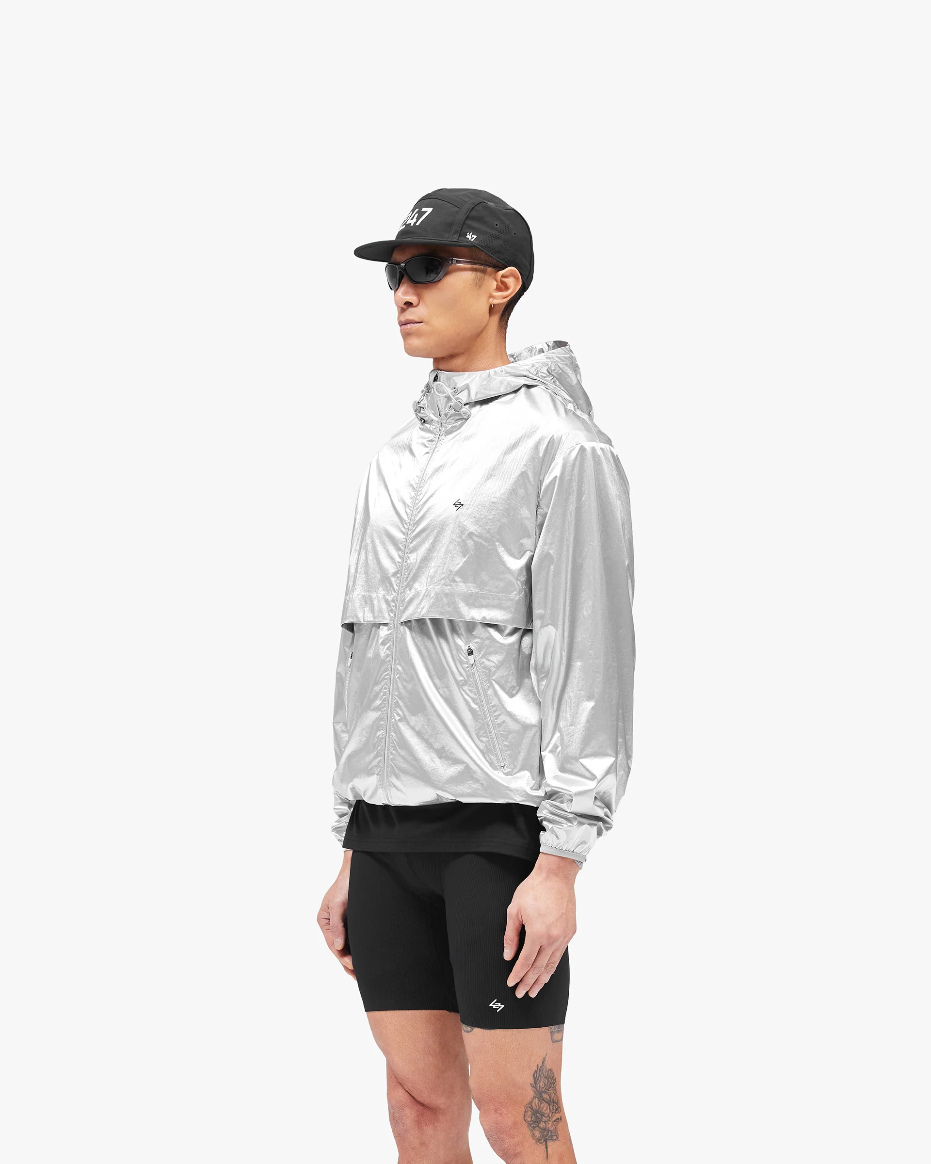 247 Foil Jacket - Silver - Image 2