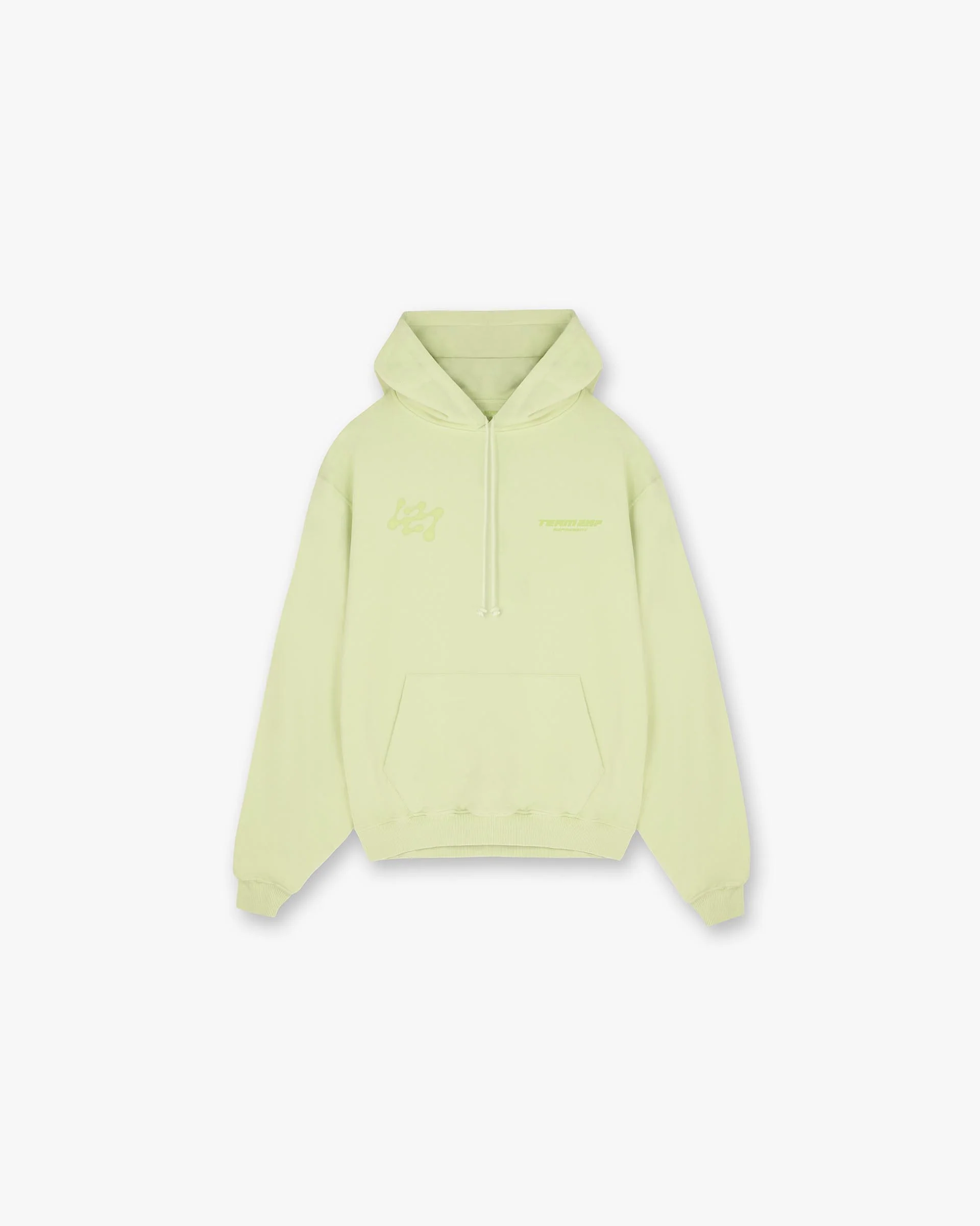 247 Future Terrains Oversized Hoodie - Shadow Lime