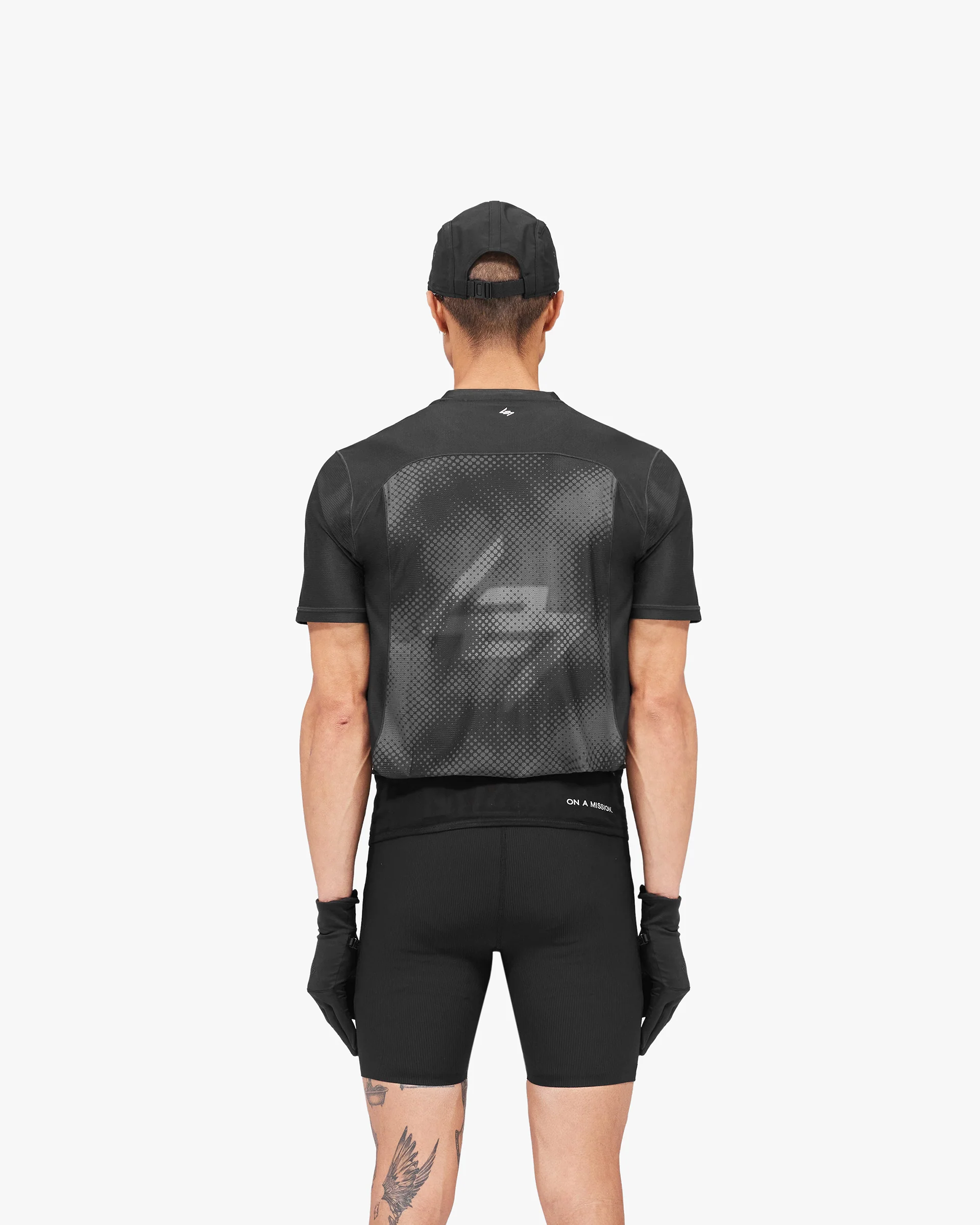 247 Hybrid T-Shirt - Black Fade Out - Image 4