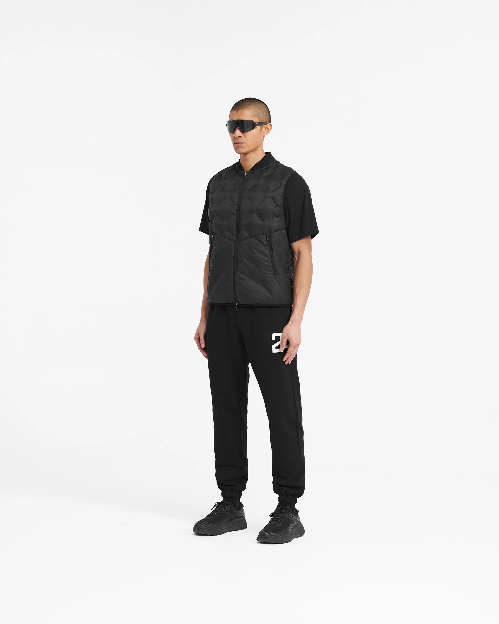 247 Lightweight Gilet - Black - Image 8