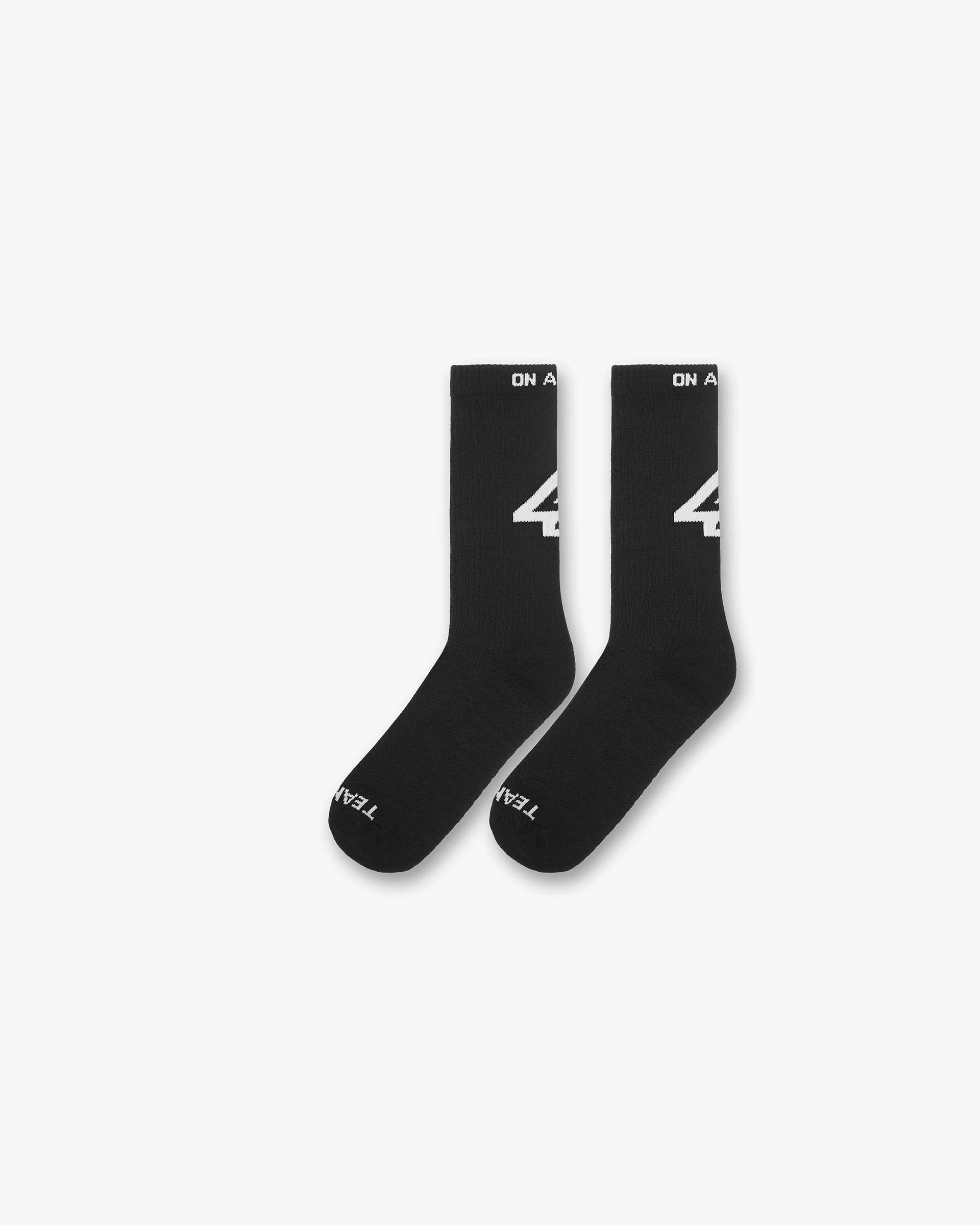 247 Logo Socks - Black - Image 2