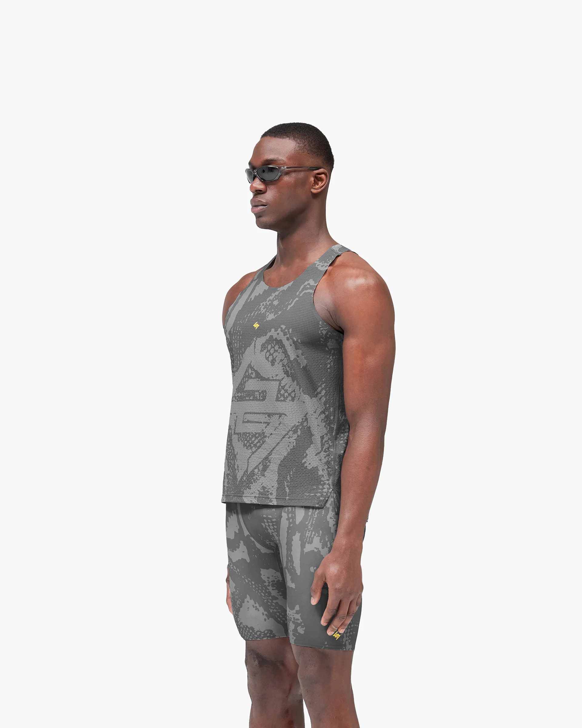 247 London Singlet - Vintage Grey - Image 2