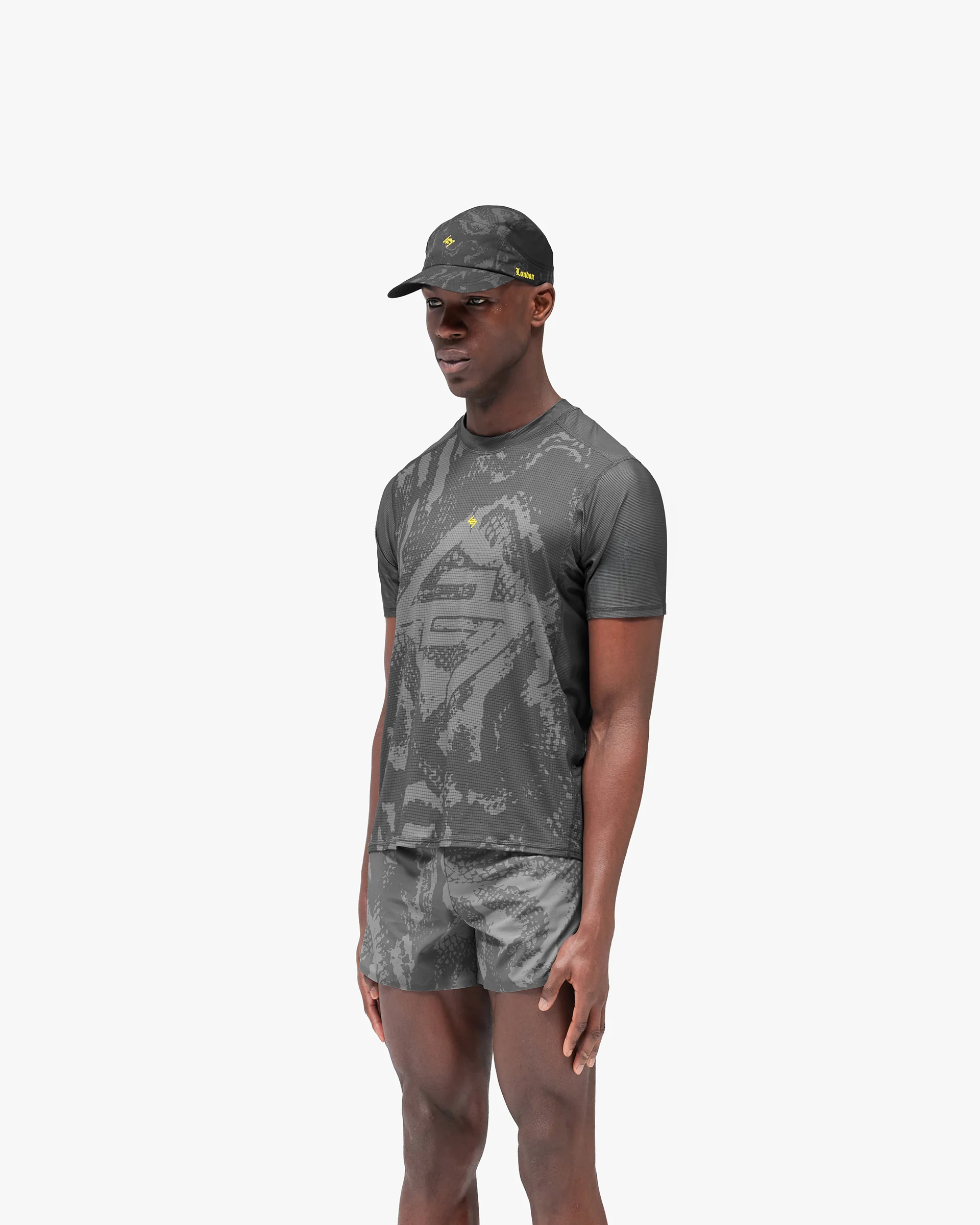 247 London T-Shirt - Vintage Grey - Image 2
