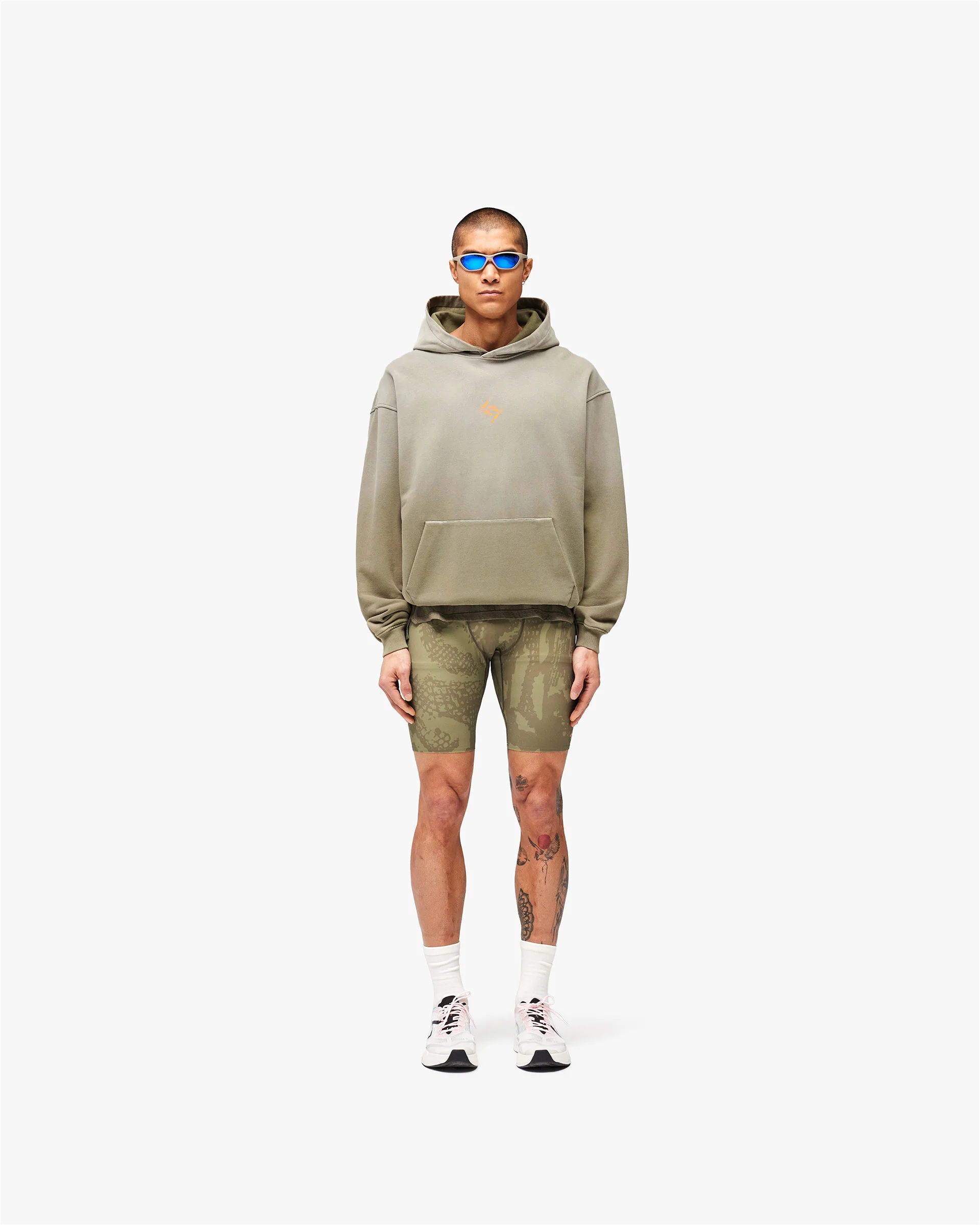 247 Los Angeles Hoodie - Aged Khaki - Image 5
