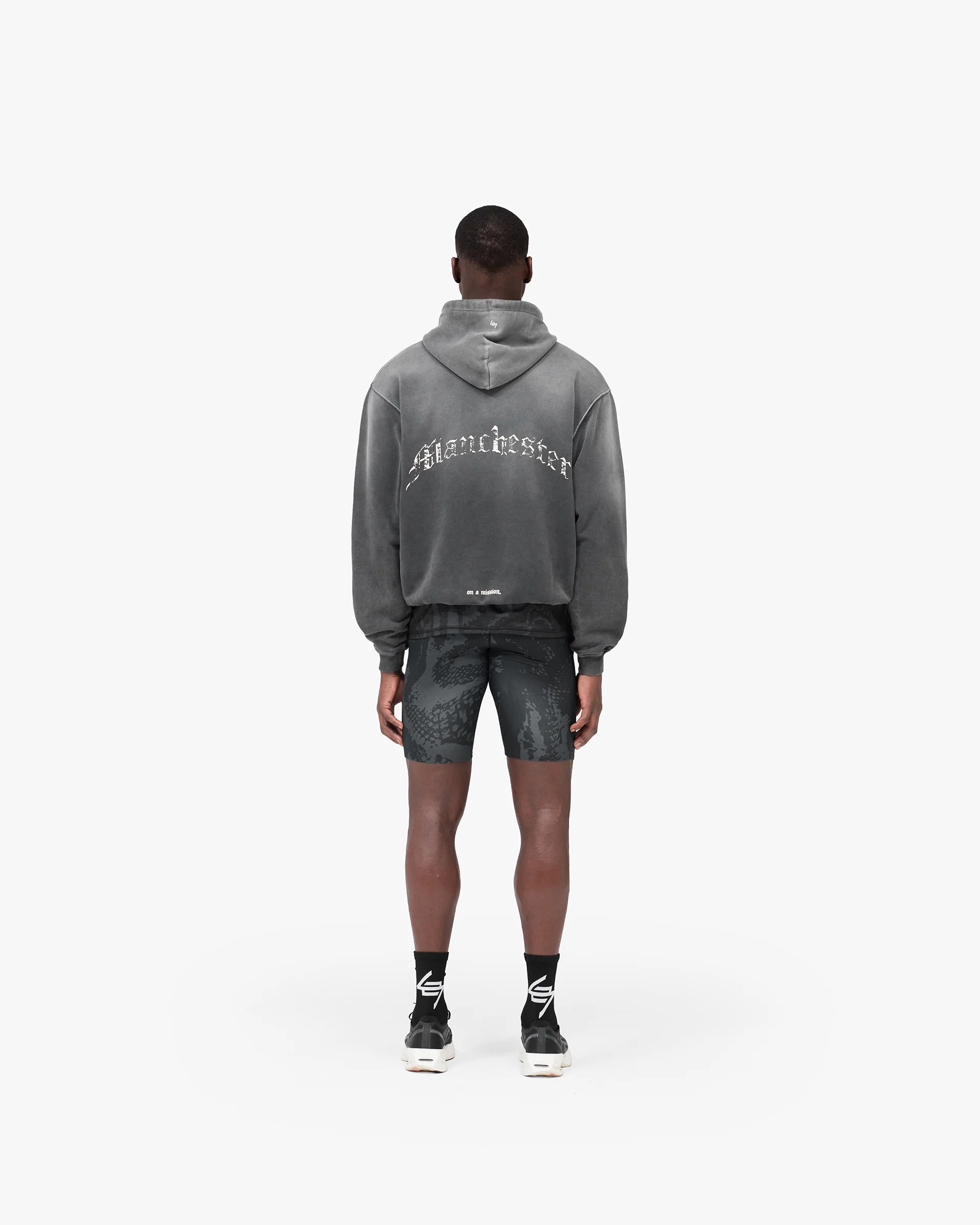 247 Manchester Hoodie - Aged Black - Image 7