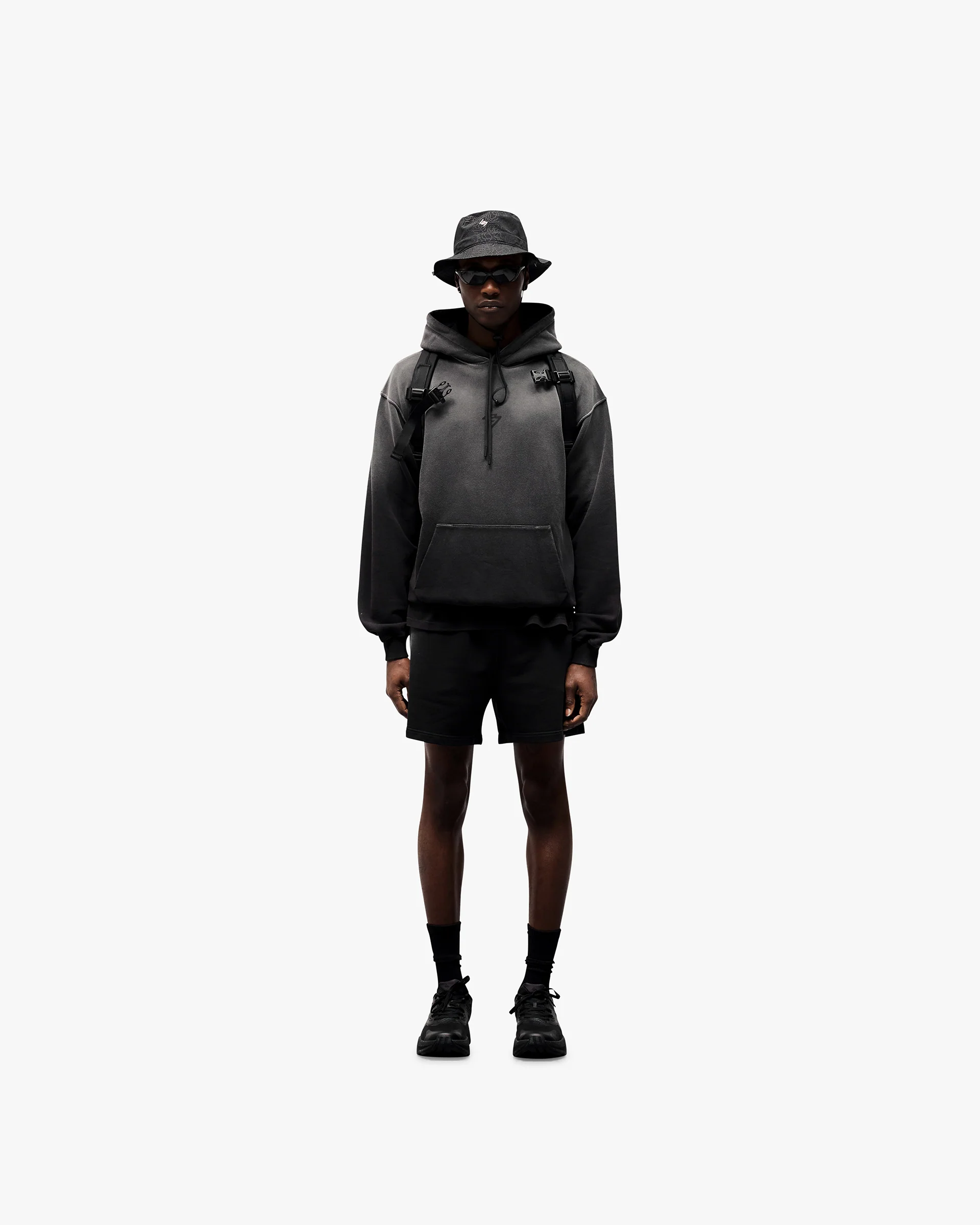 247 Motion Oversized Hoodie - Black - Image 5