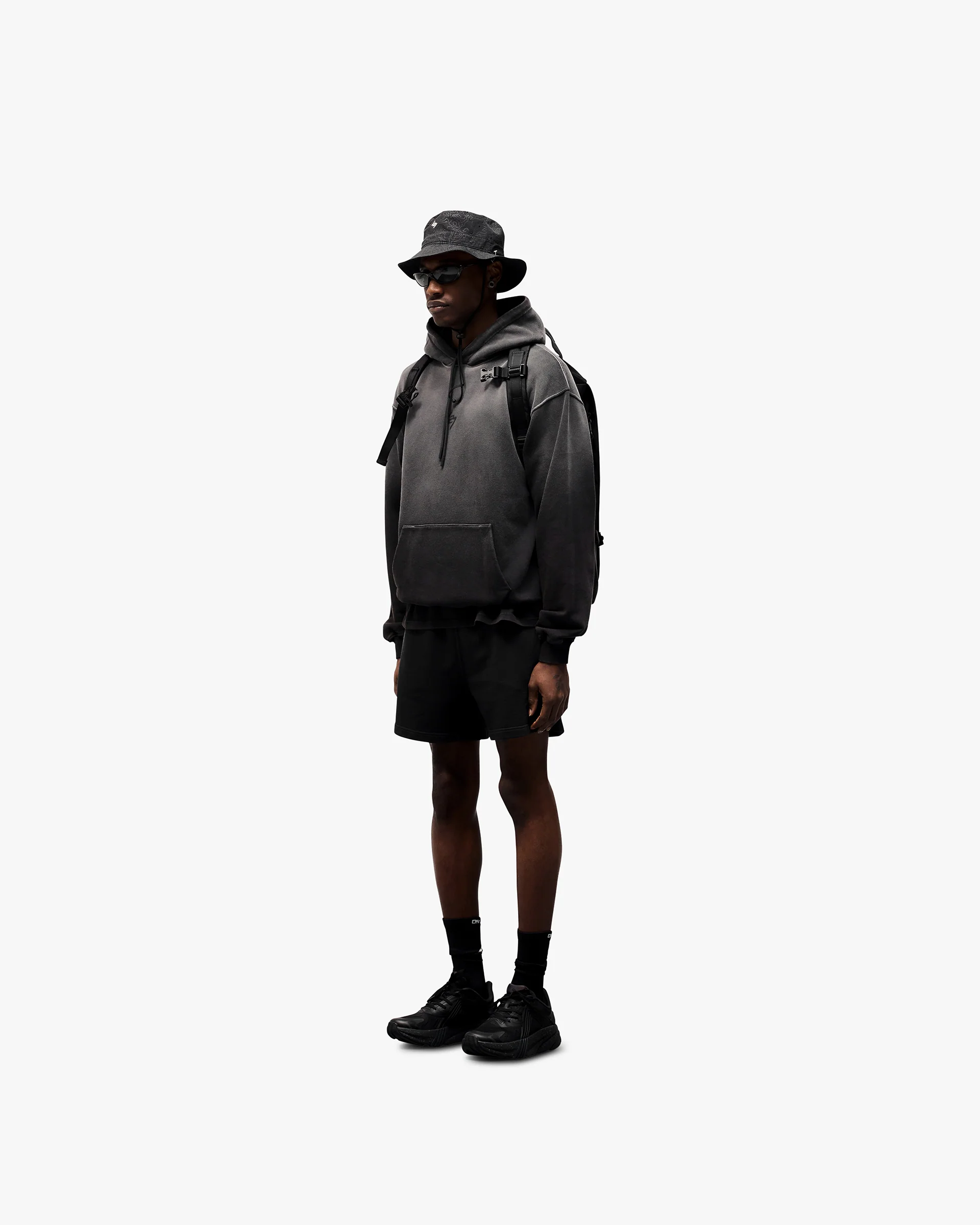 247 Motion Oversized Hoodie - Black - Image 6