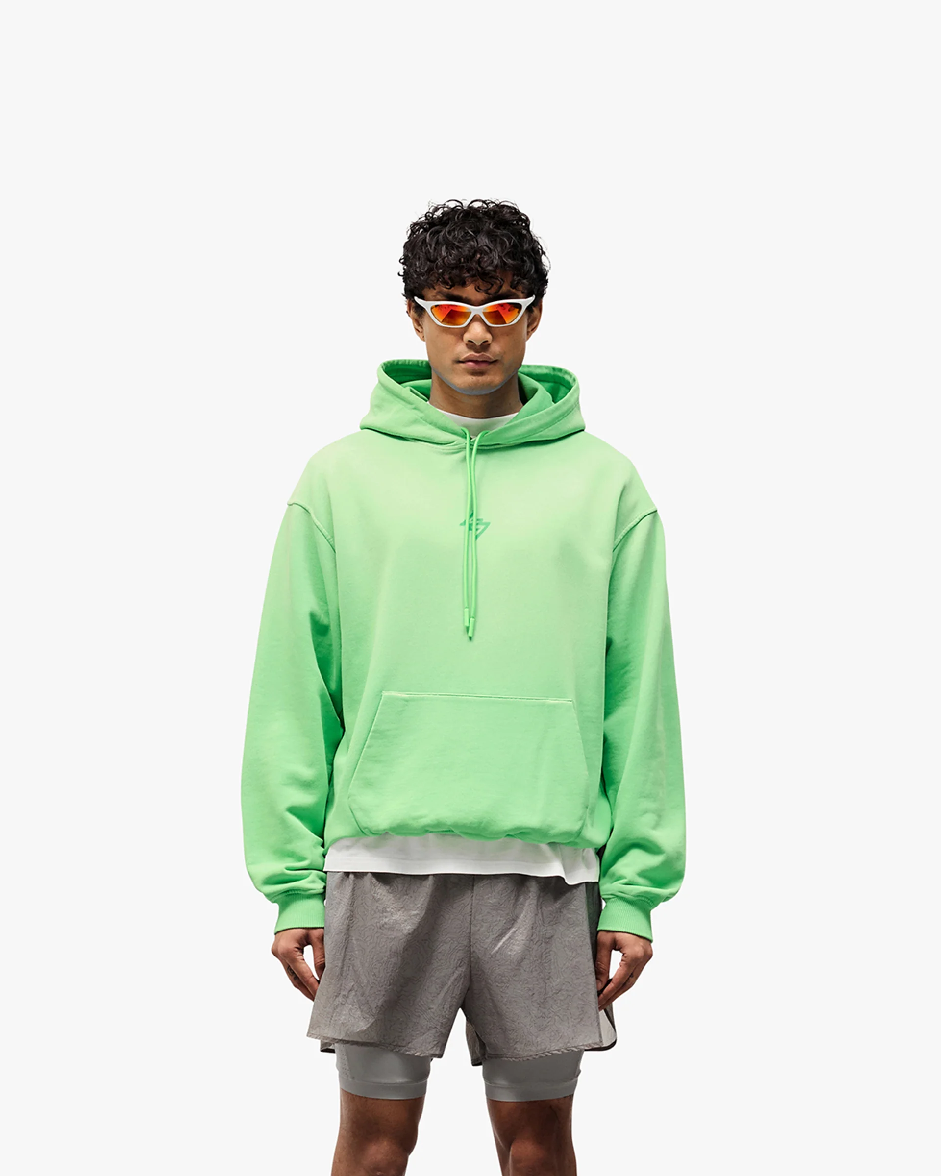 247 Motion Oversized Hoodie - Speed Green - Image 3