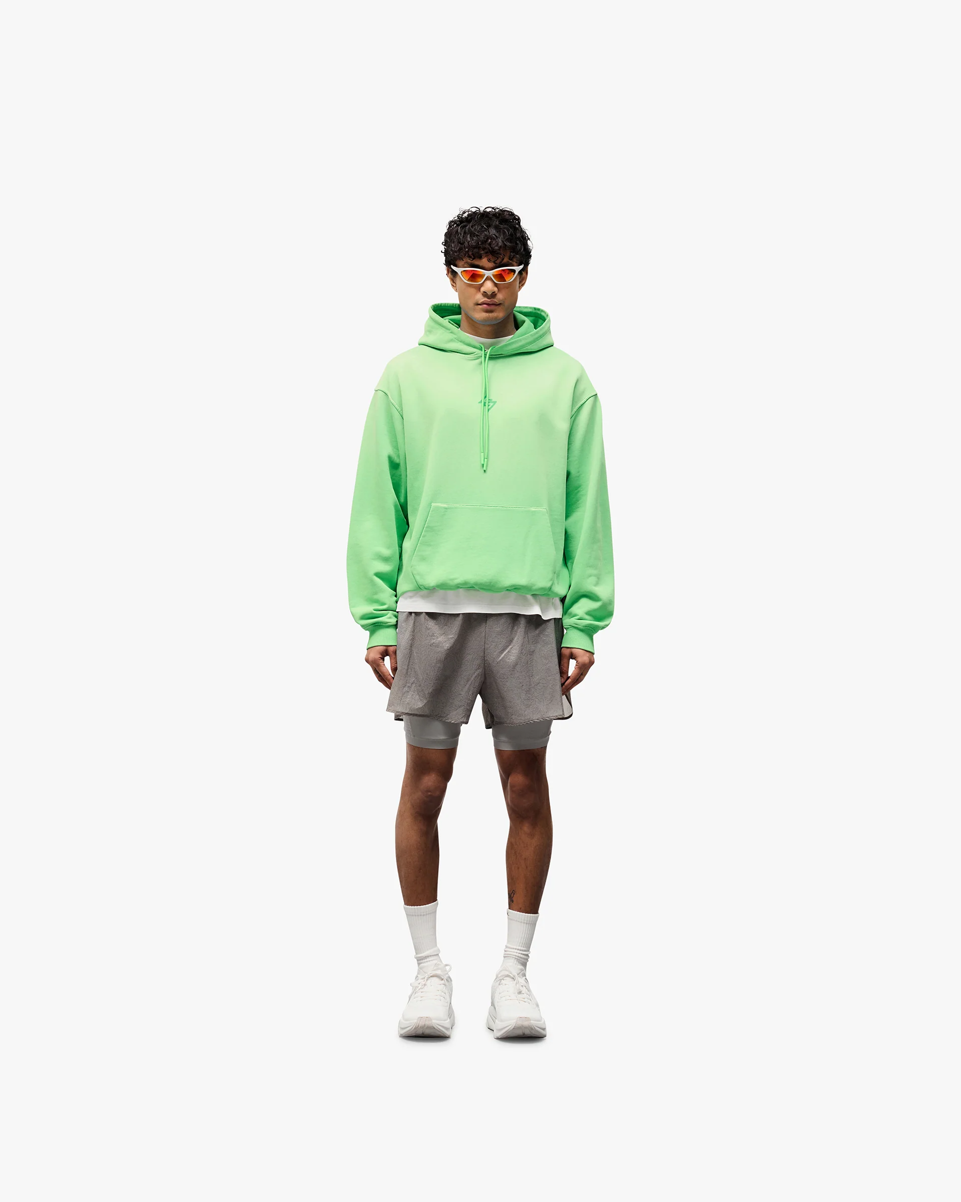 247 Motion Oversized Hoodie - Speed Green - Image 5