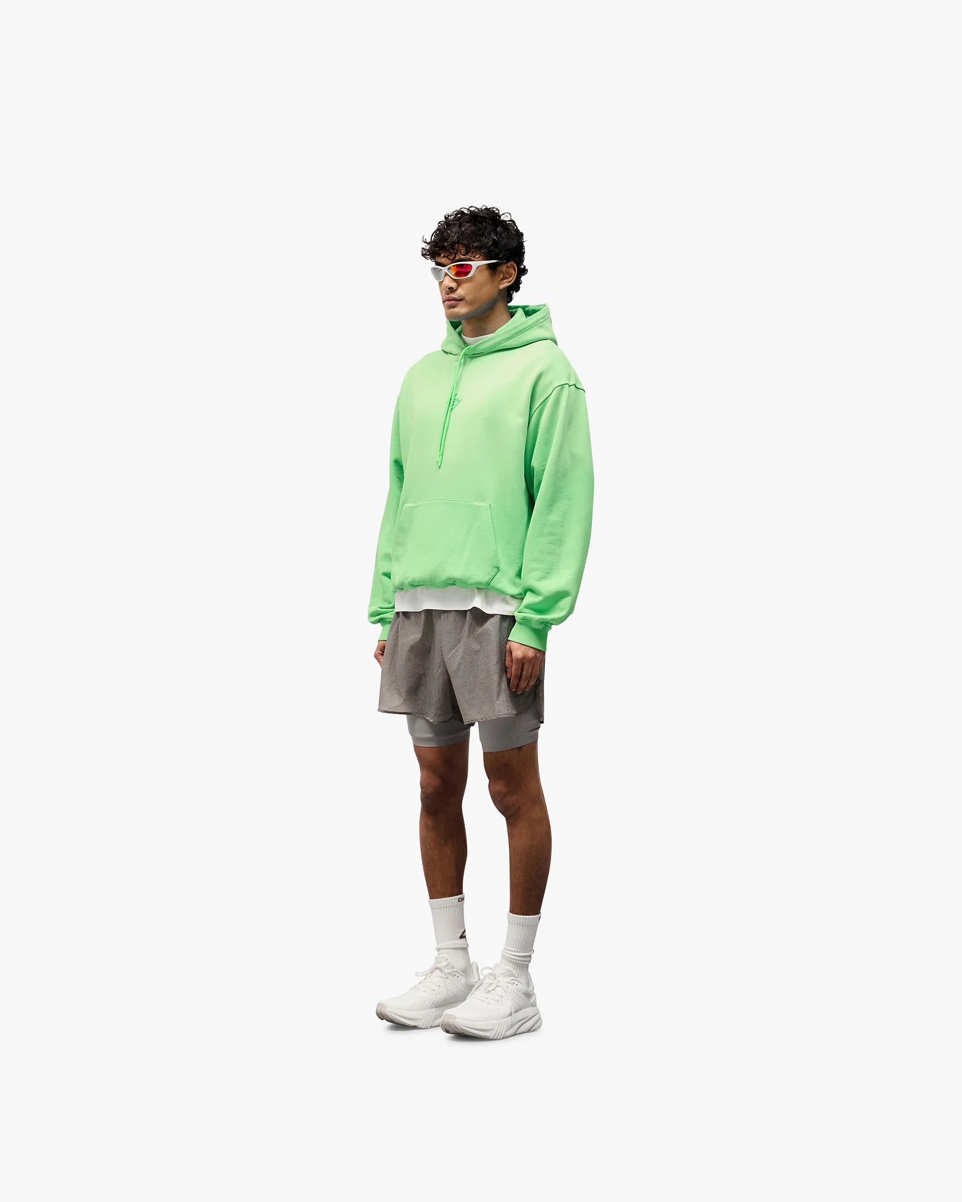 247 Motion Oversized Hoodie - Speed Green - Image 6