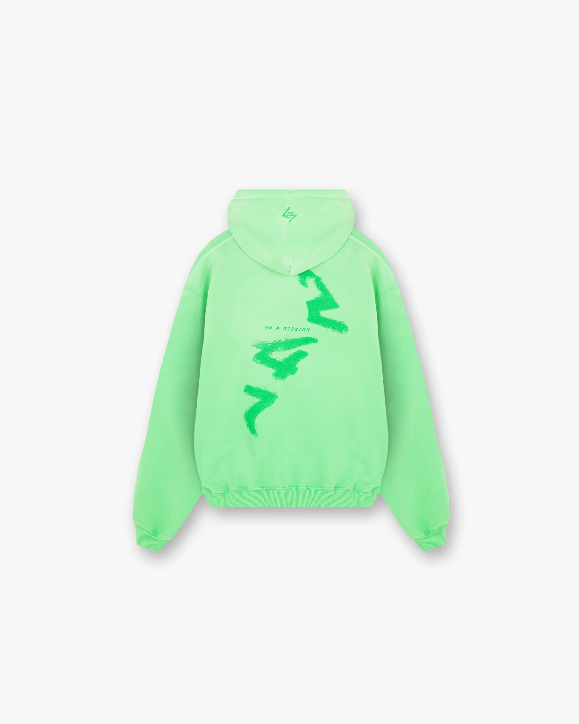 247 Motion Oversized Hoodie - Speed Green - Image 8