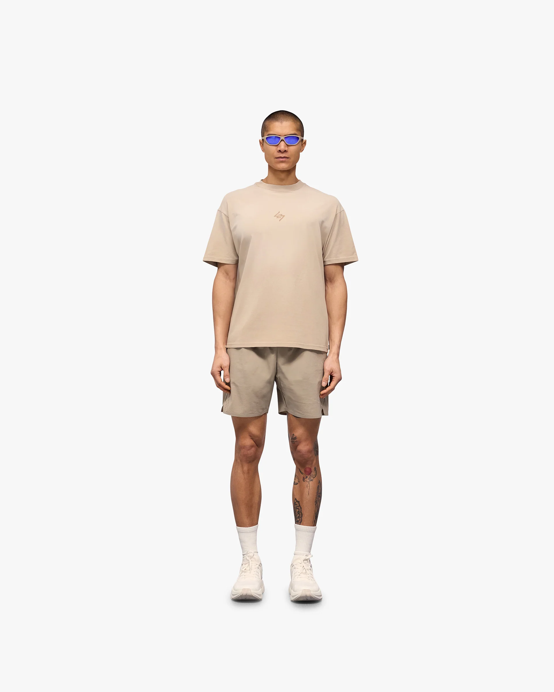 247 Motion Oversized T-Shirt - Pebble - Image 6