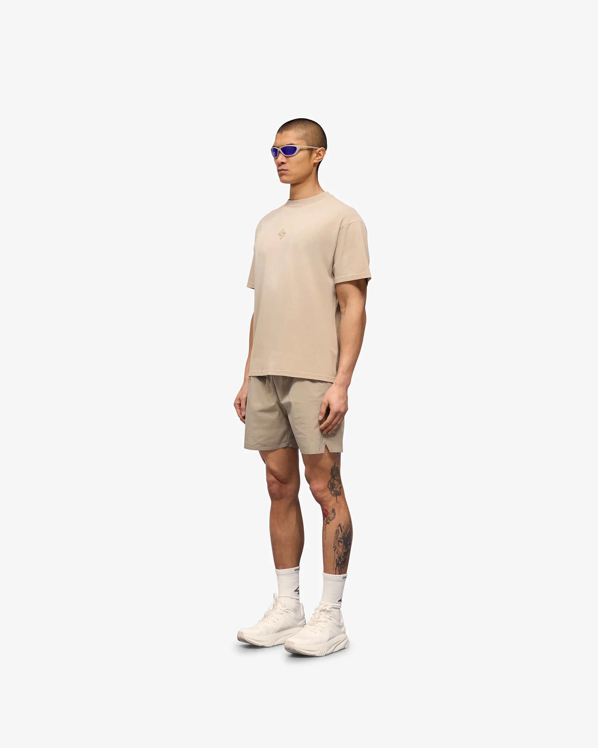 247 Motion Oversized T-Shirt - Pebble - Image 7