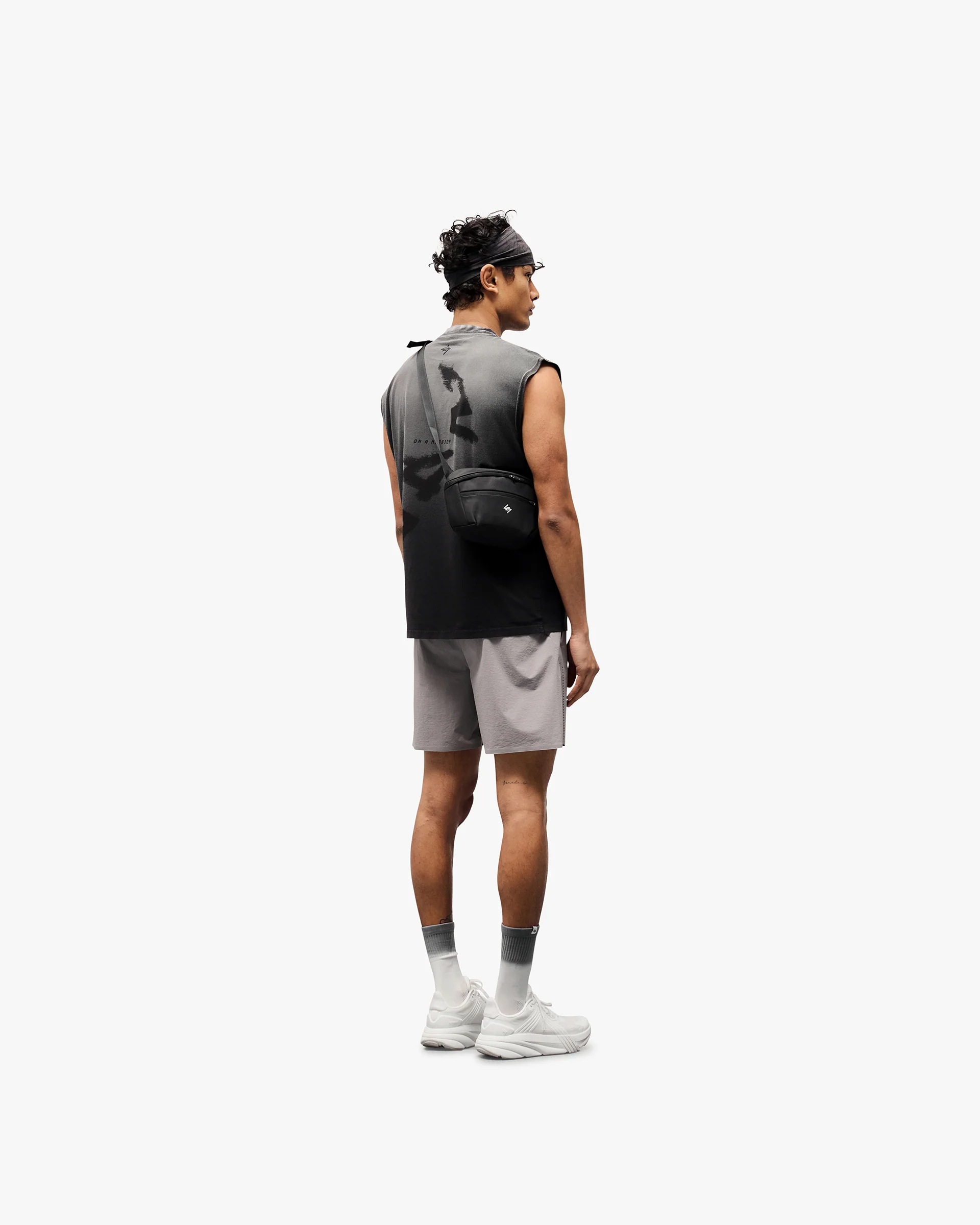 247 Motion Oversized Tank - Aged Black - Image 7