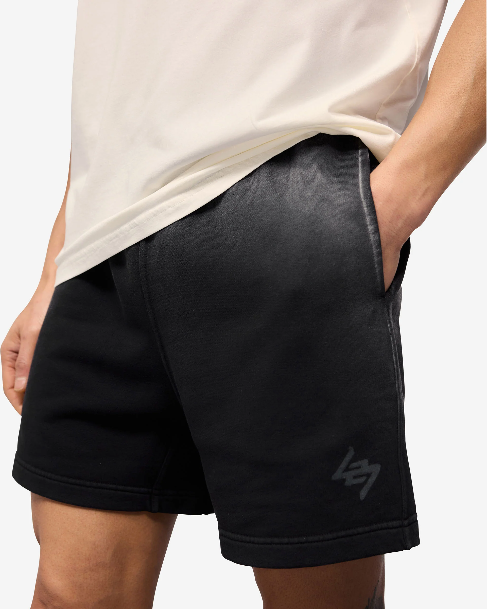 247 Motion Shorts - Aged Black - Image 5