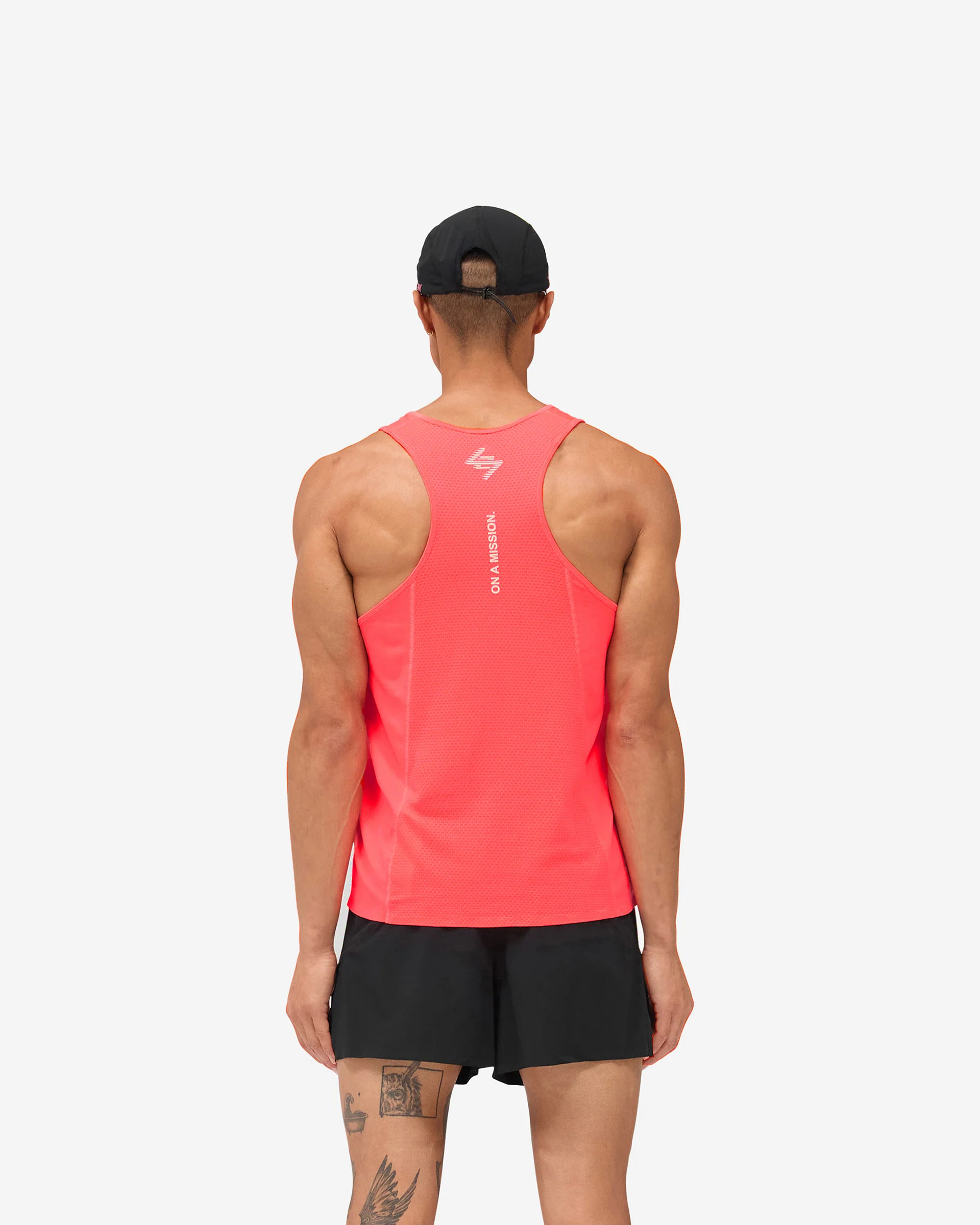 247 New York Singlet - Pink - Image 4