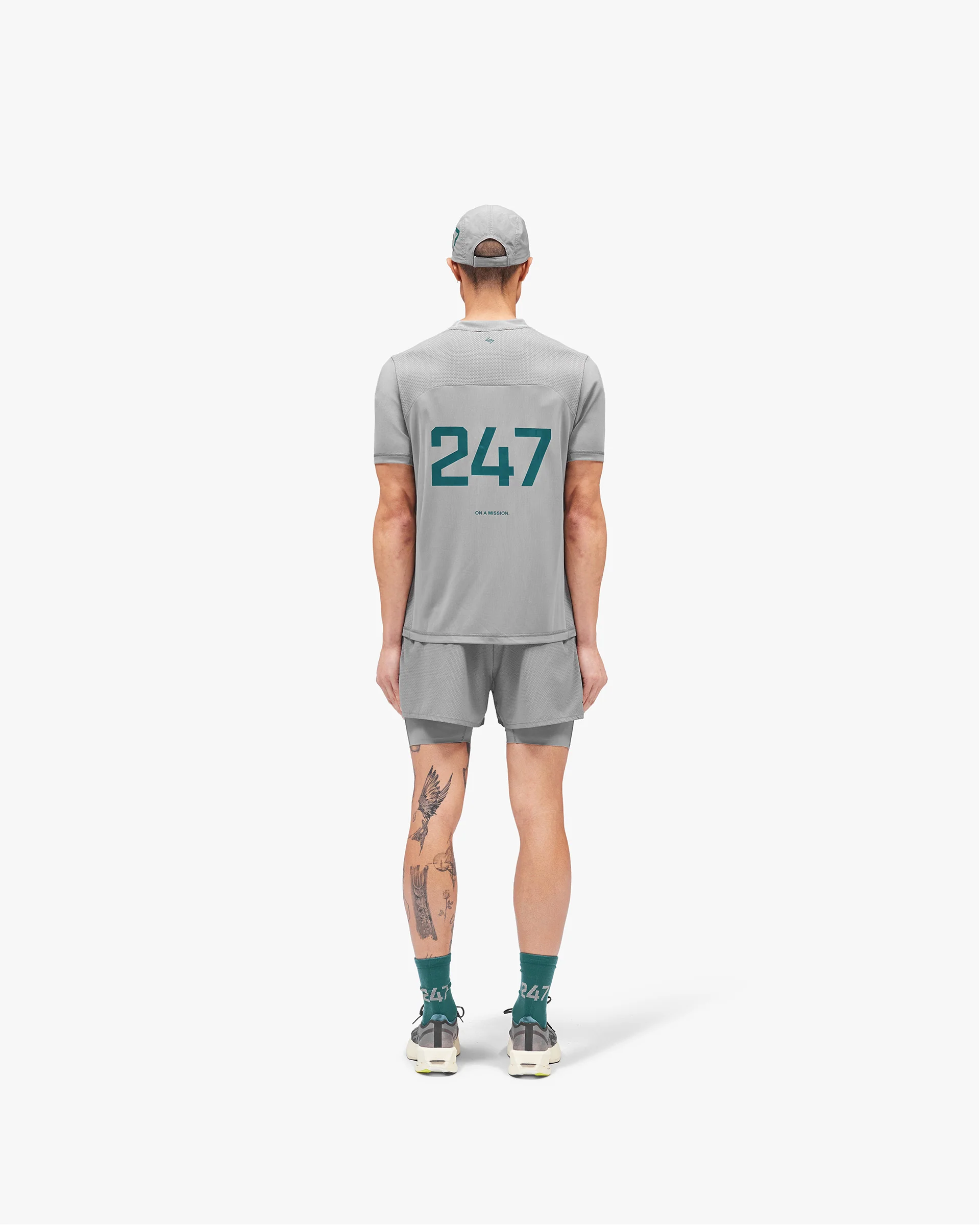 247 Numbers T-Shirt - Graphite Grey - Image 7