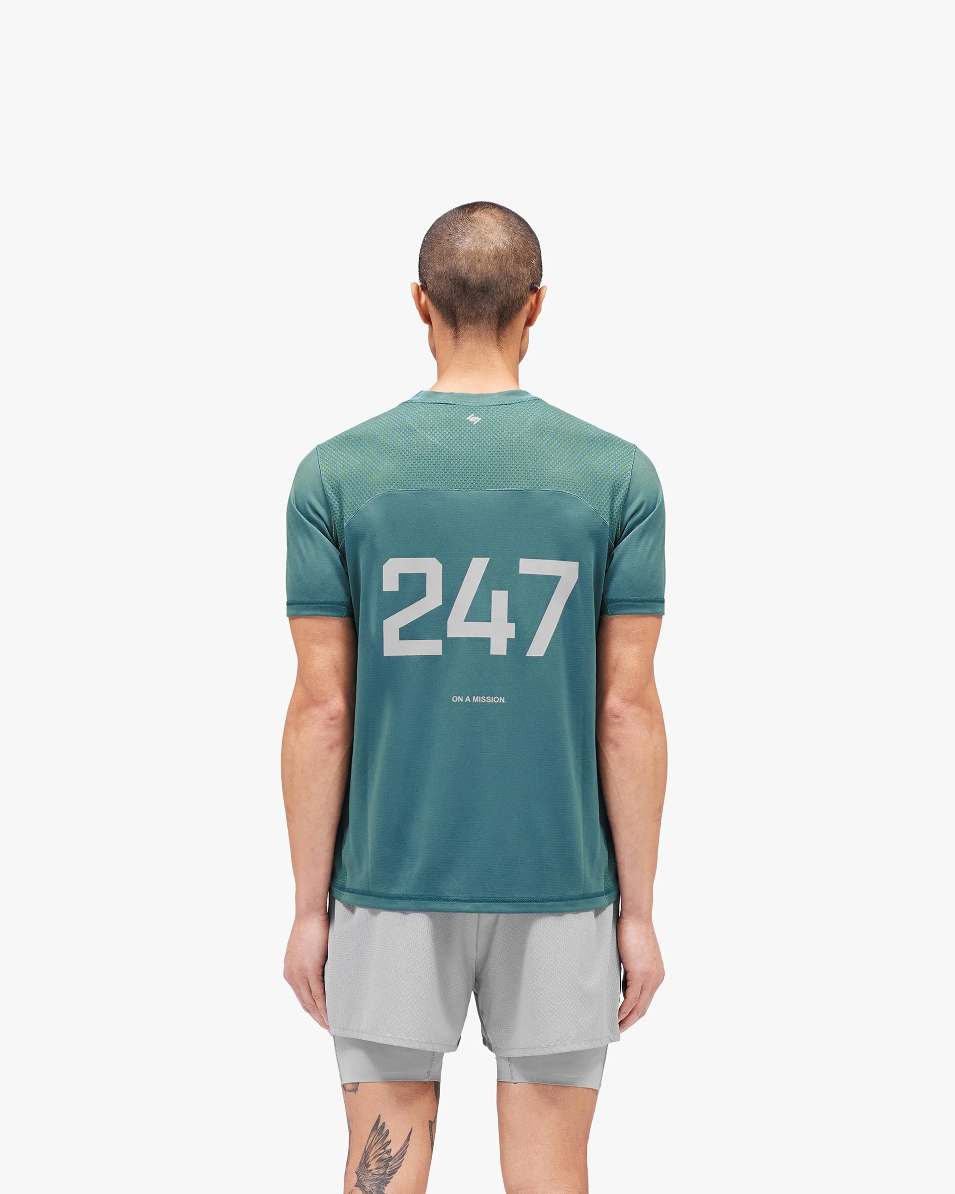 247 Numbers T-Shirt - Teal - Image 4
