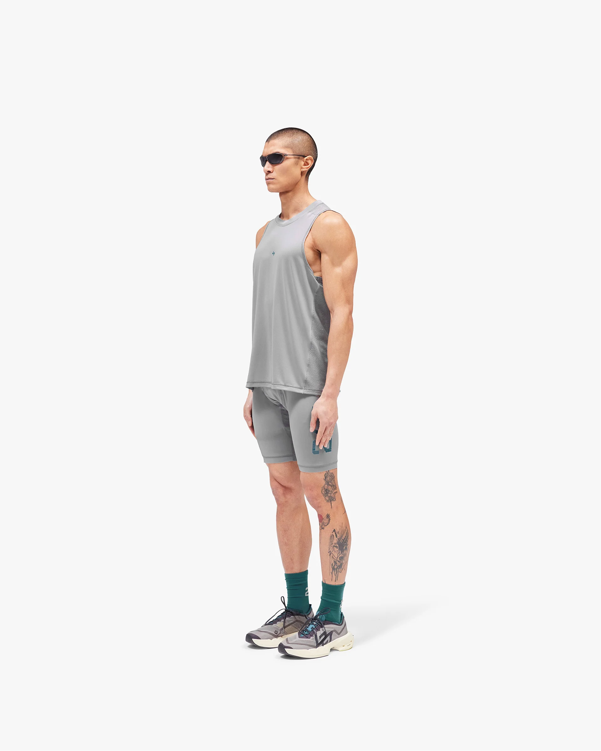 247 Numbers Vest - Graphite Grey - Image 6