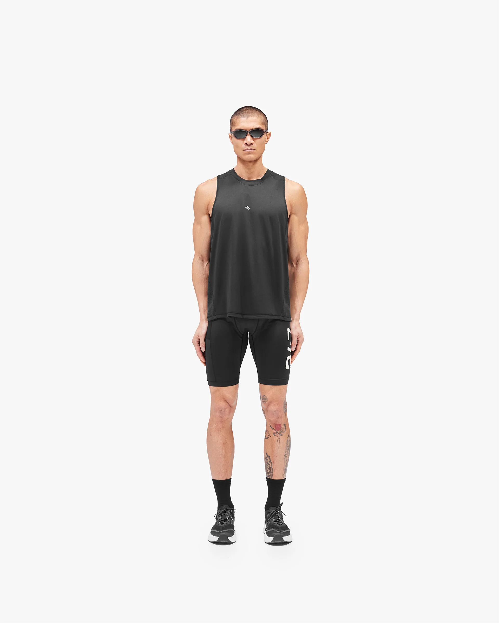 247 Numbers Vest - Jet Black - Image 5
