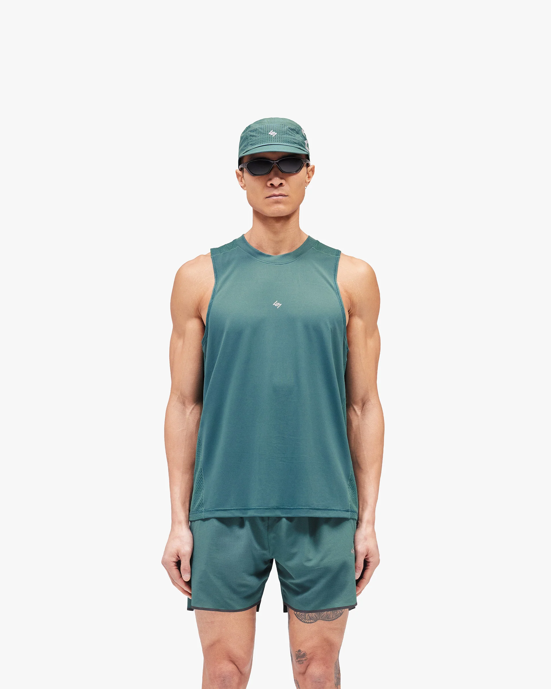 247 Numbers Vest - Teal - Image 3