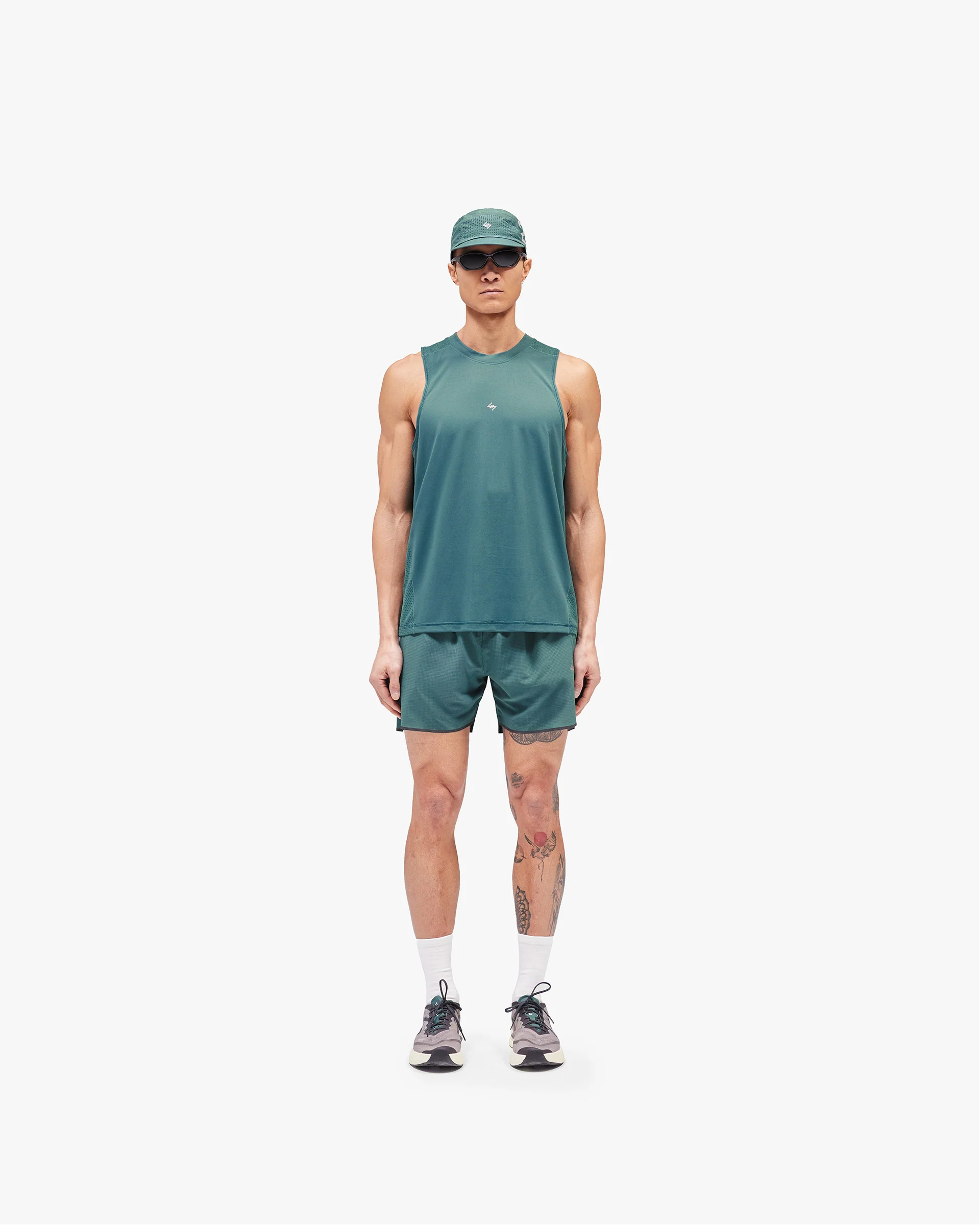 247 Numbers Vest - Teal - Image 5