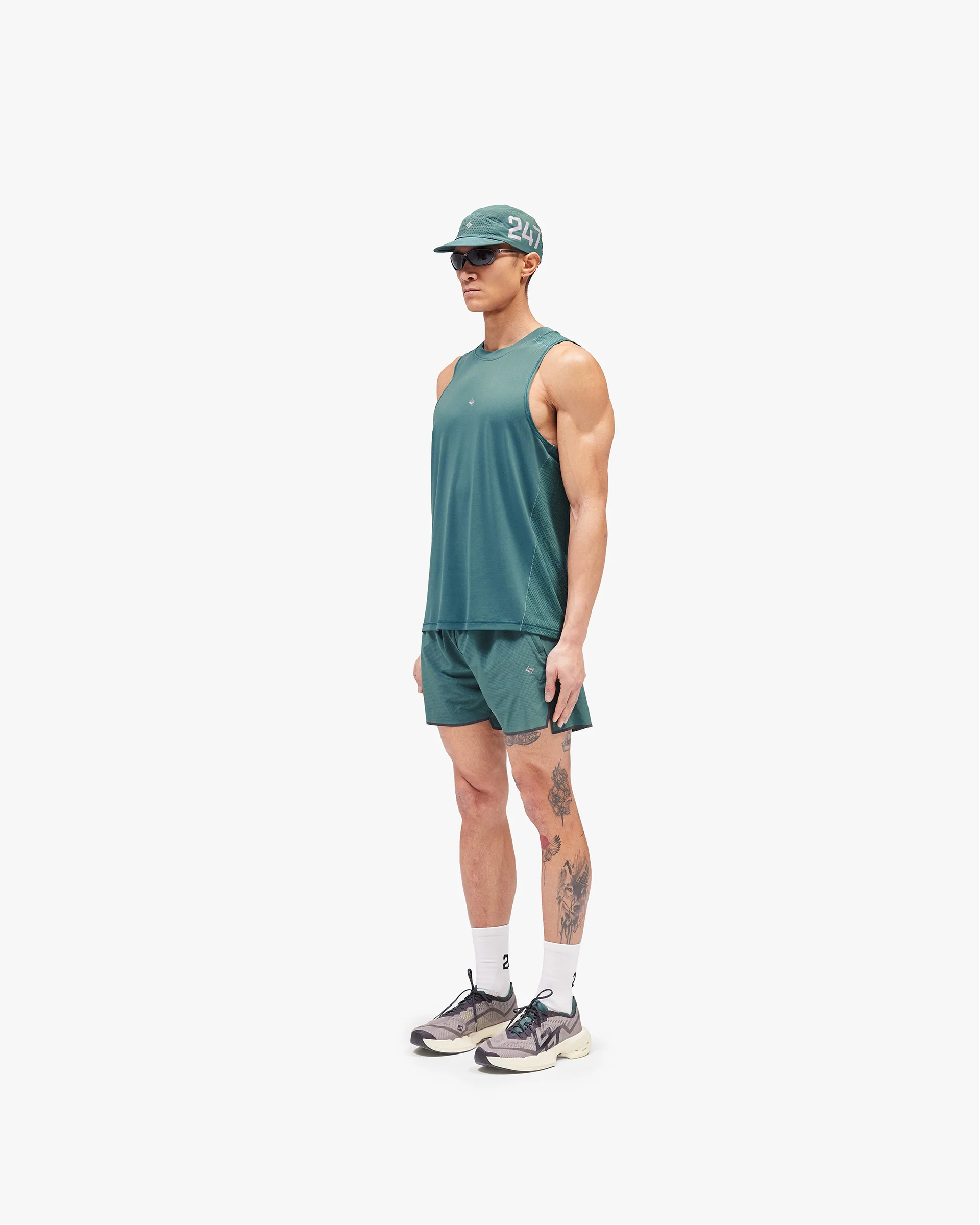 247 Numbers Vest - Teal - Image 6